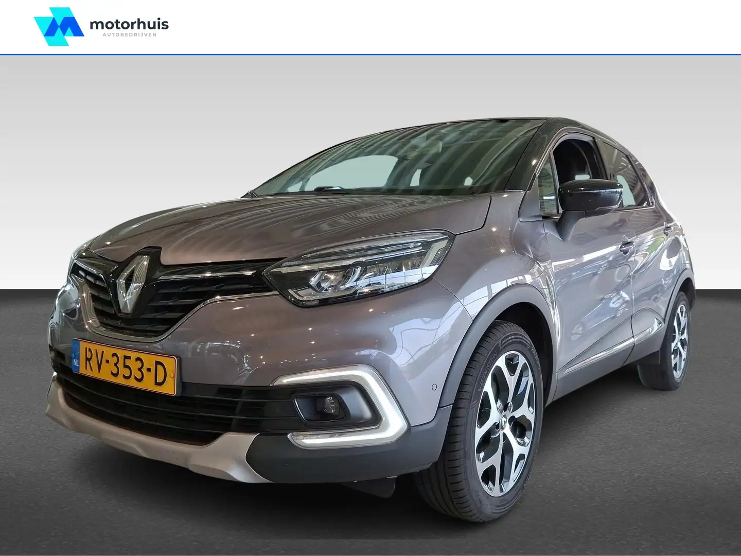 Renault Captur CAMERA | NAVI | AIRCO | CRUISE | START/STOP Gris - 1