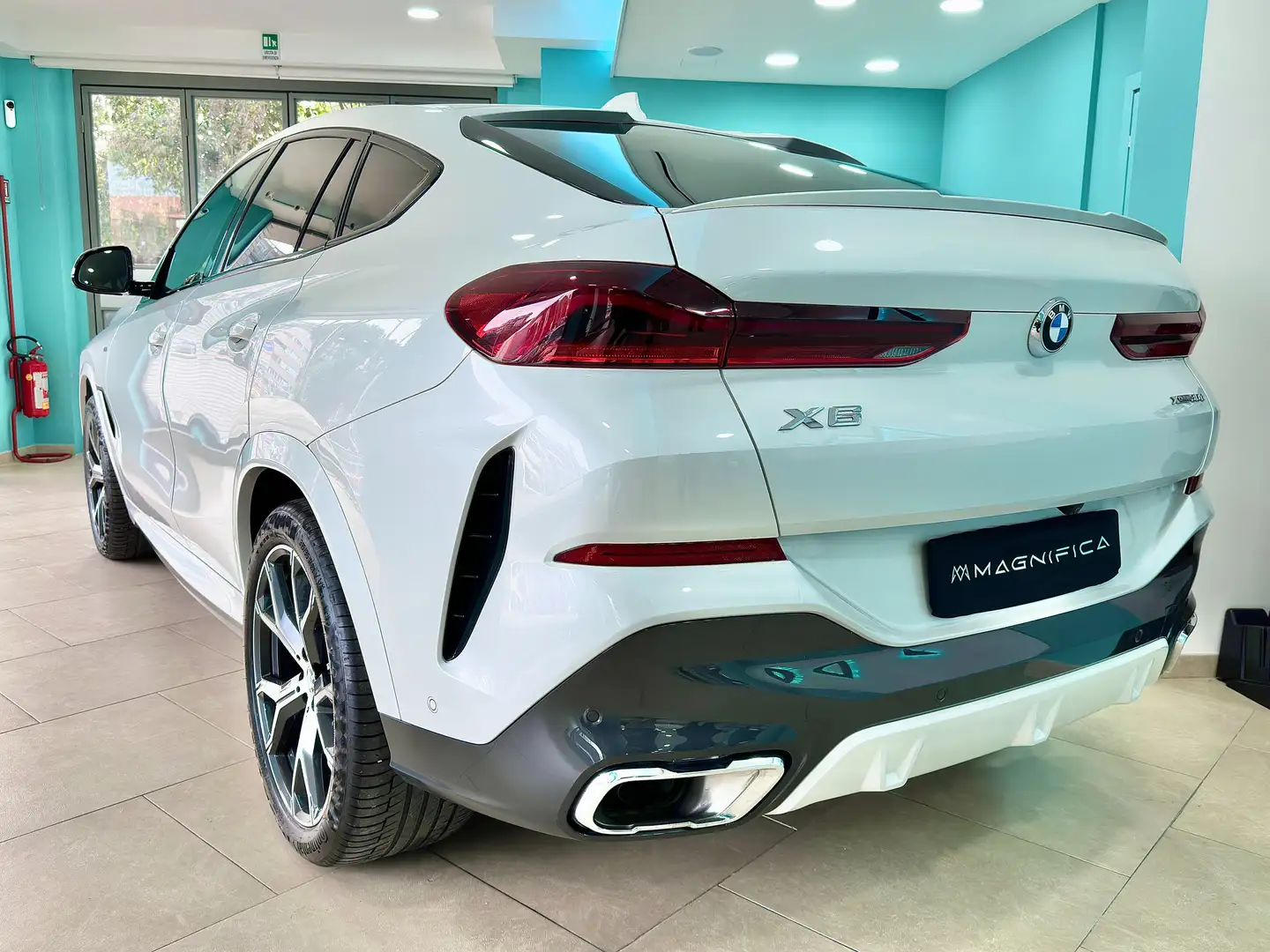BMW X6 X6 Xdrive 30d mhev 48V Msport Automatica Bílá - 1