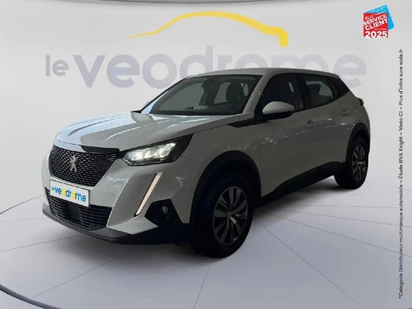 Peugeot 2008 1.5 BlueHDi 130ch S\u0026S Active Business EAT8 Blanc - 1