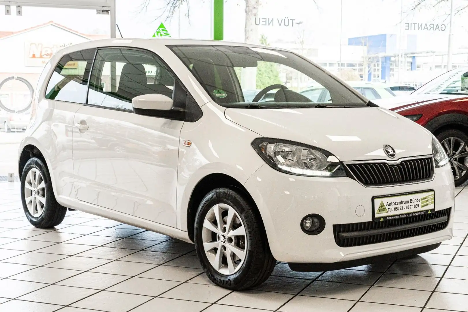 Skoda Citigo Ambition 1.0 Benzin PDC Sitzheizung Weiß - 2