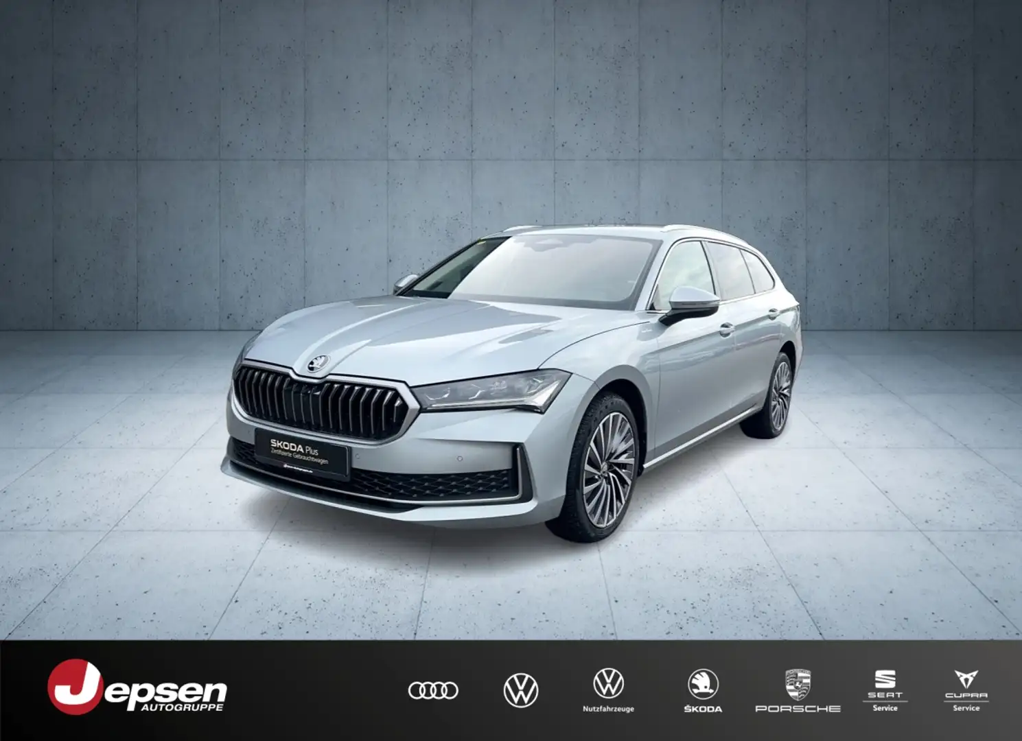 Skoda Superb Combi 2.0 TDI DSG L&K /NEUES MODELL /AHK Plateado - 1