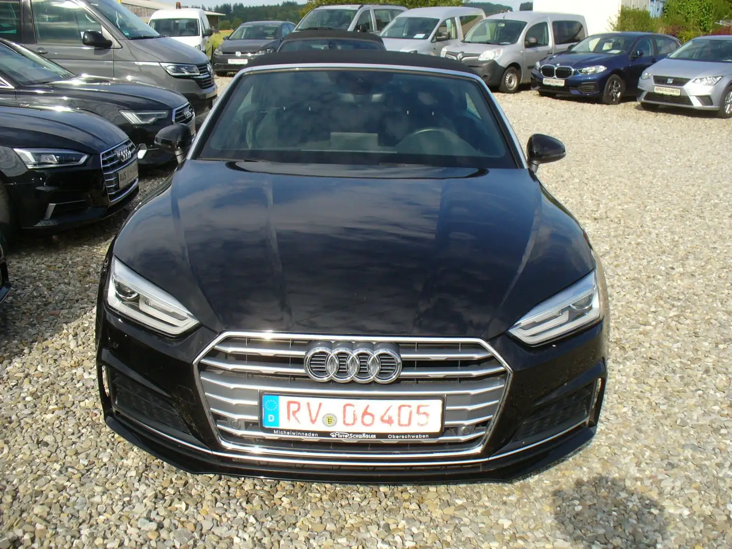 Audi A5 Cabrio 40 TDI S tronic sport,1.Hand,wenig Km,Top!! Schwarz - 2