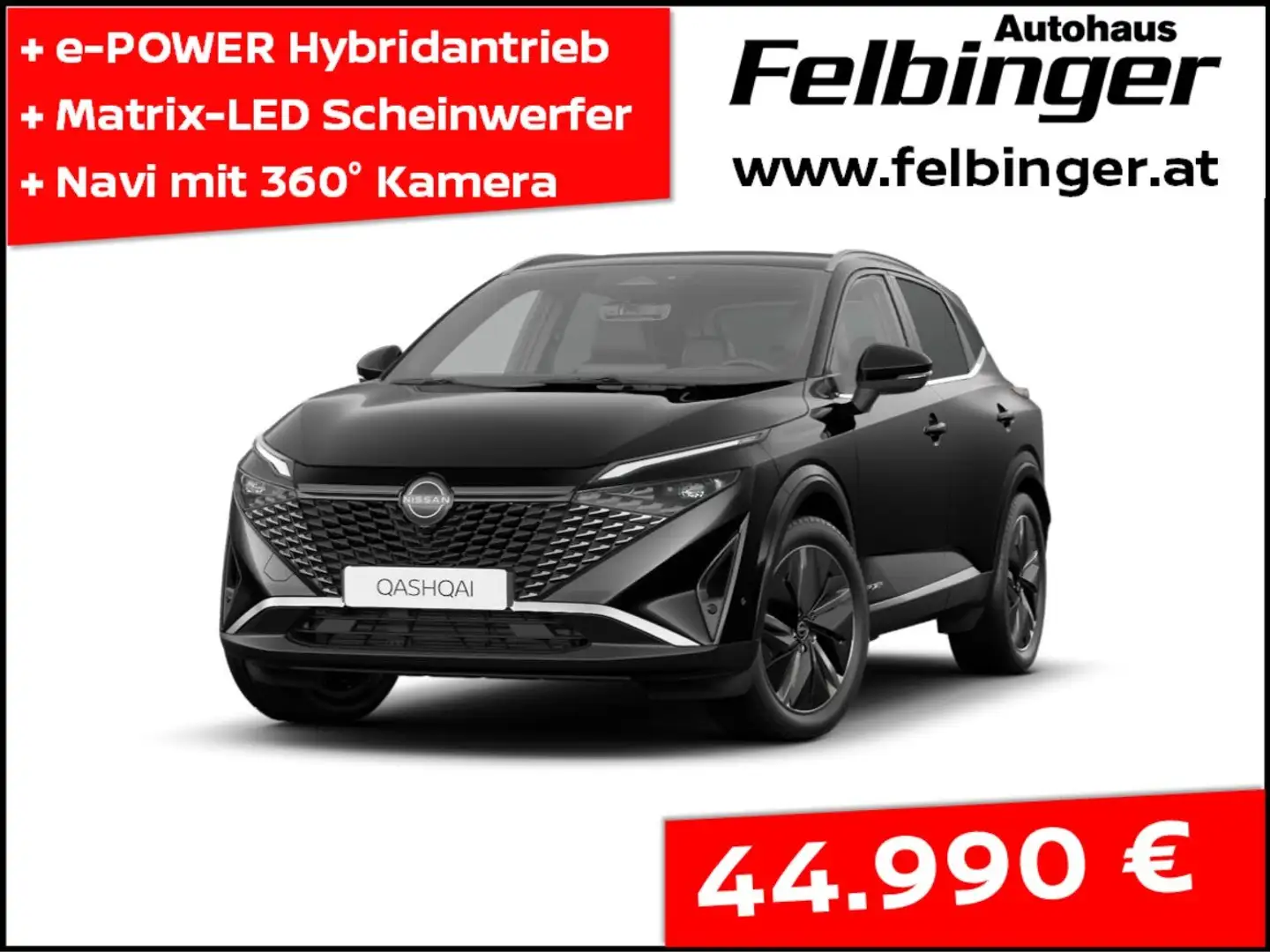 Nissan Qashqai 1,5 VC-T e-Power Tekna Noir - 1