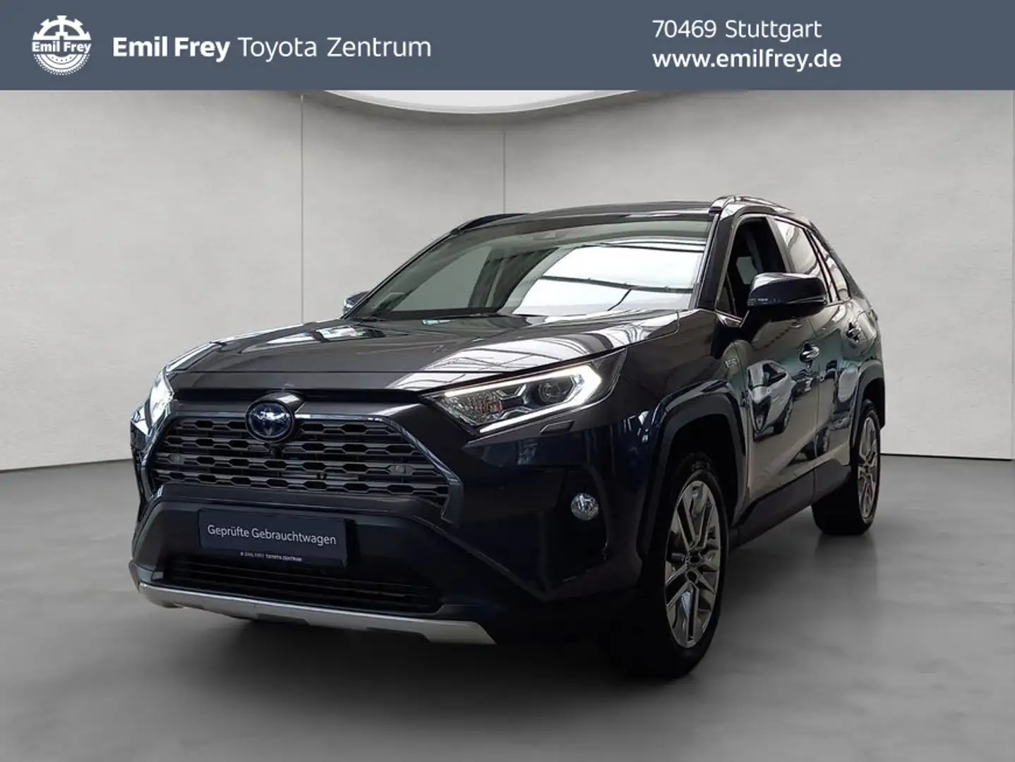 Toyota RAV 4 2.5 4x4 Hybrid Lounge Gris - 1