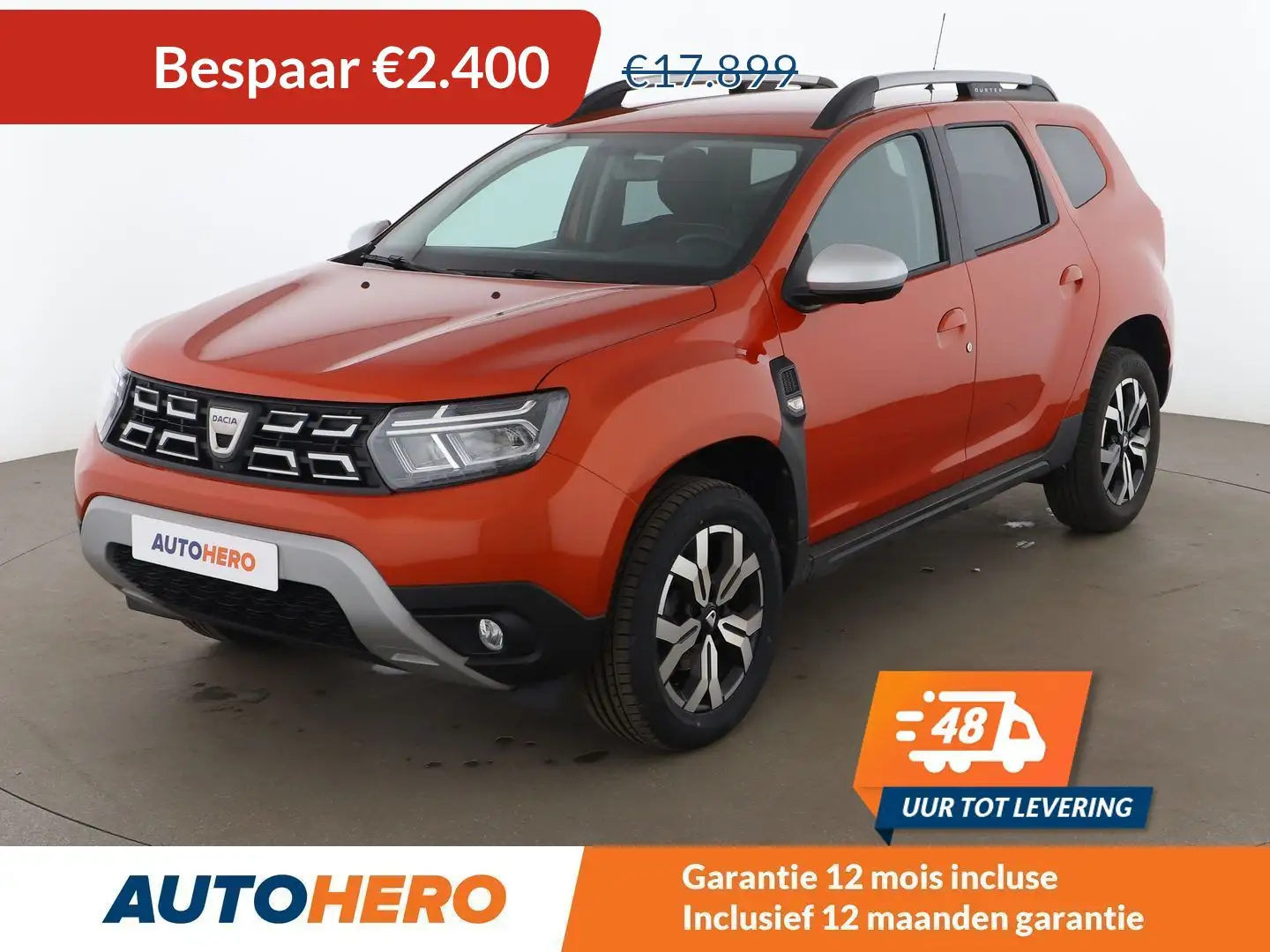 Dacia Duster 1.5 Blue dCi Prestige Pomarańczowy - 1