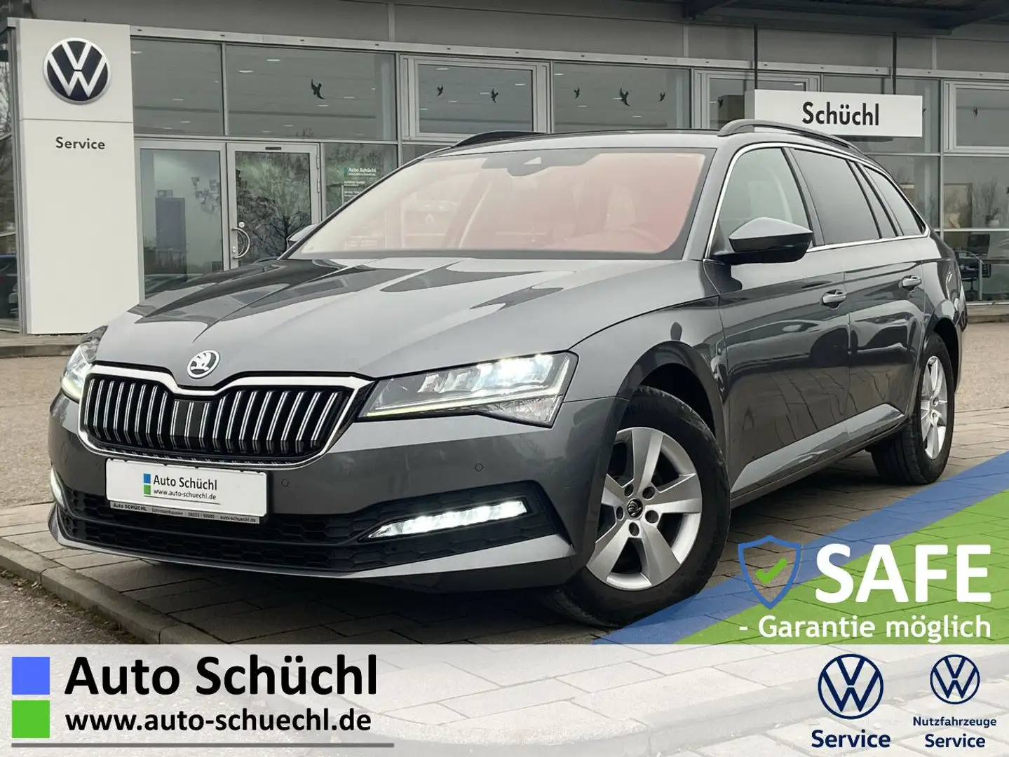 Skoda Superb Combi 1.5 TSI DSG NAVI+LED+SMART-LINK+VIR Grau - 1