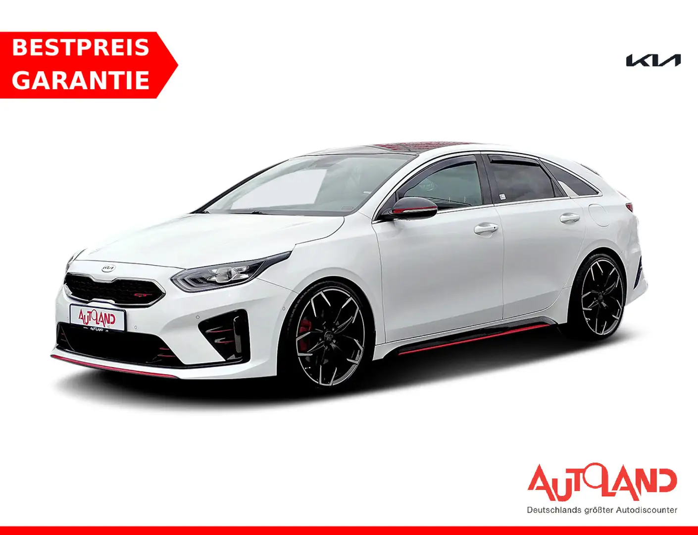 Kia ProCeed / pro_cee'd ProCeed 1.6 T-GDI GT LED Android Apple DAB Navi Blanc - 1