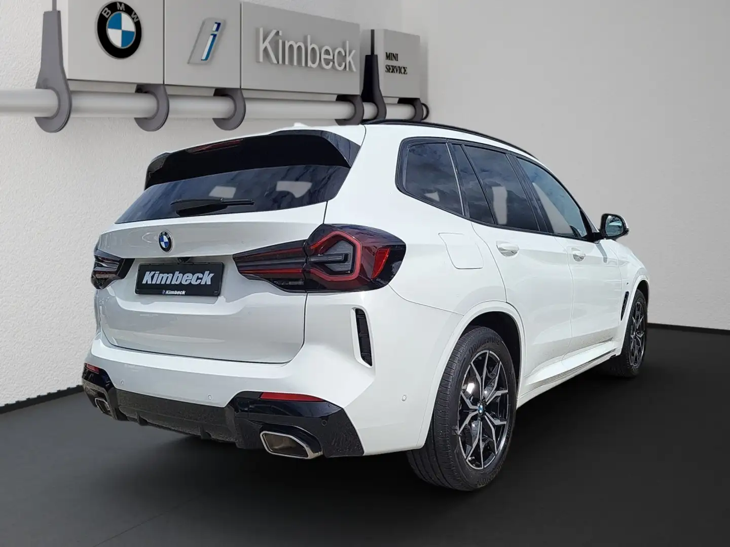 BMW X3 xDrive20d M SPORT LED Standhzg 360° AHK Lenkhz Bílá - 2