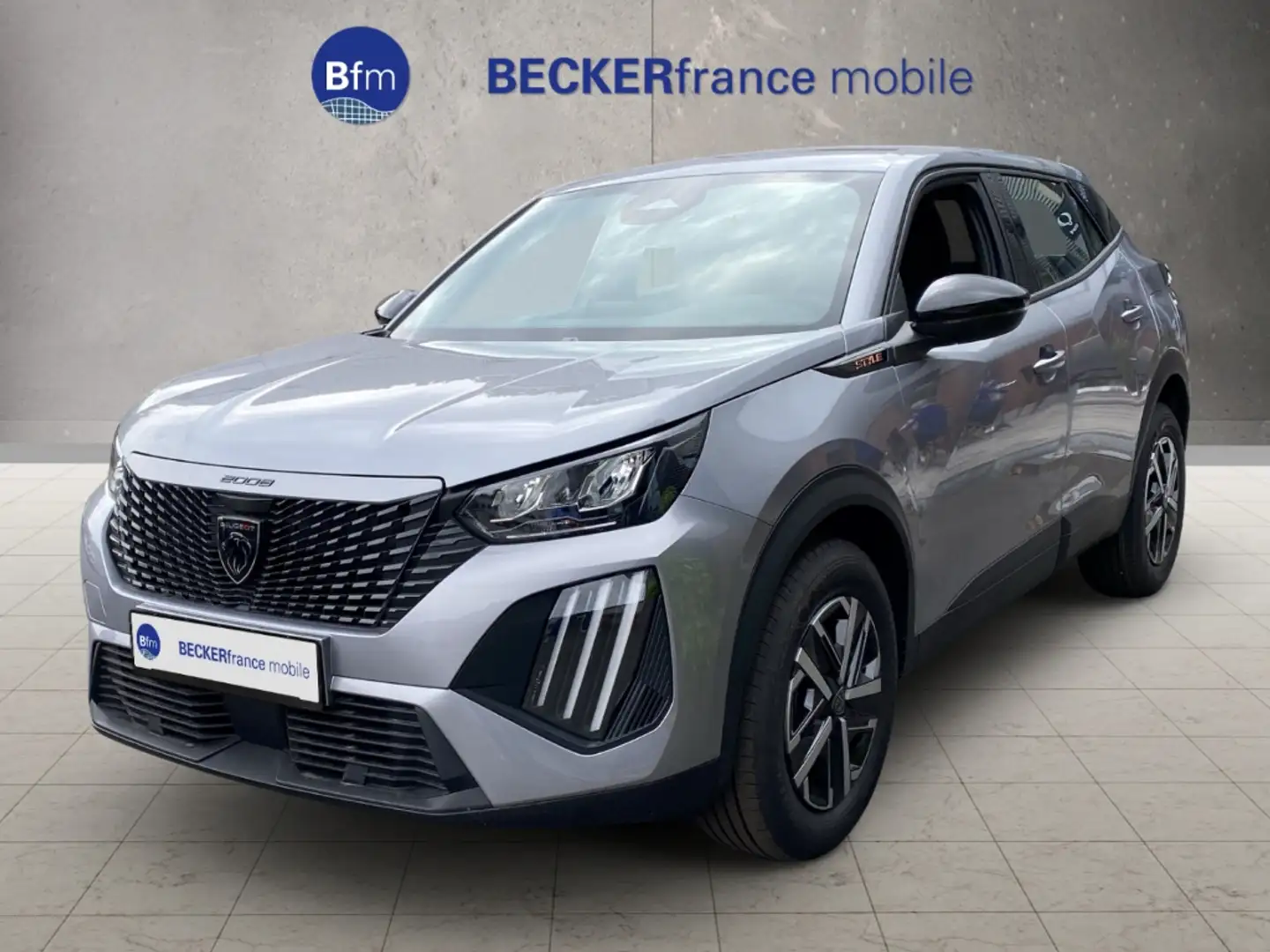 Peugeot 2008 Style 1.2 Benzin 100 *LED*Klimaautom*SHZ*Spurhalte Gris - 1