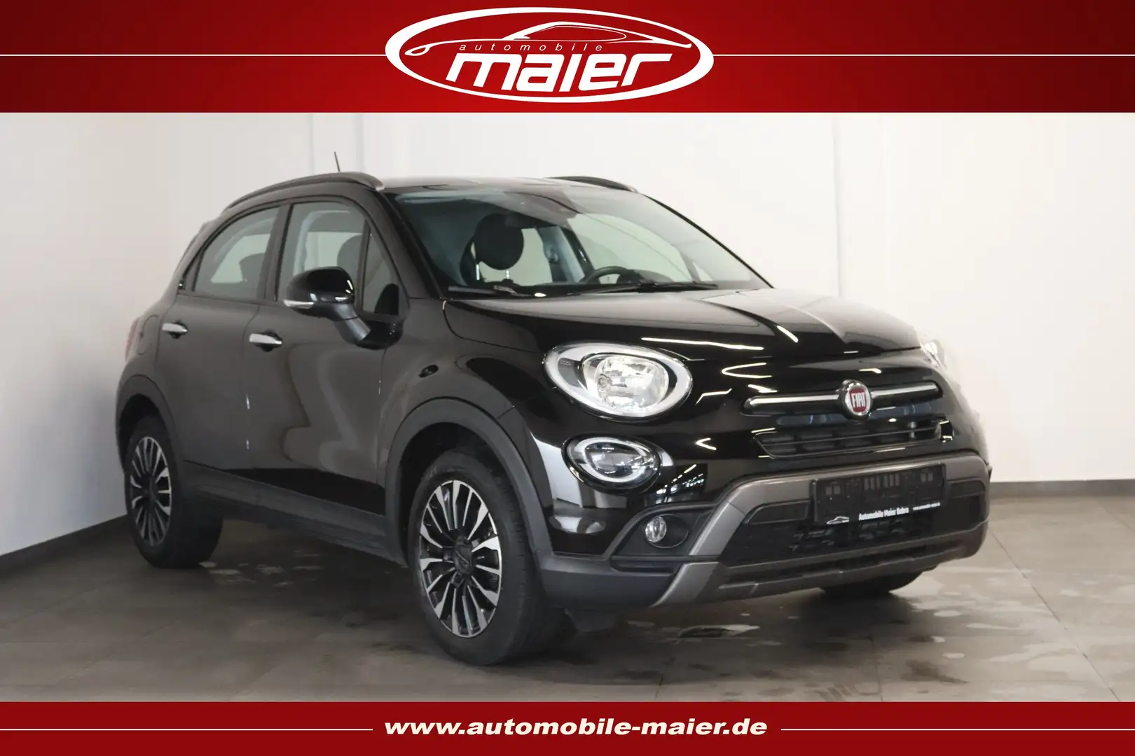 Fiat 500X Cross 1.6 MultiJet-Navi-Kamera-Tempo-DAB- Schwarz - 1