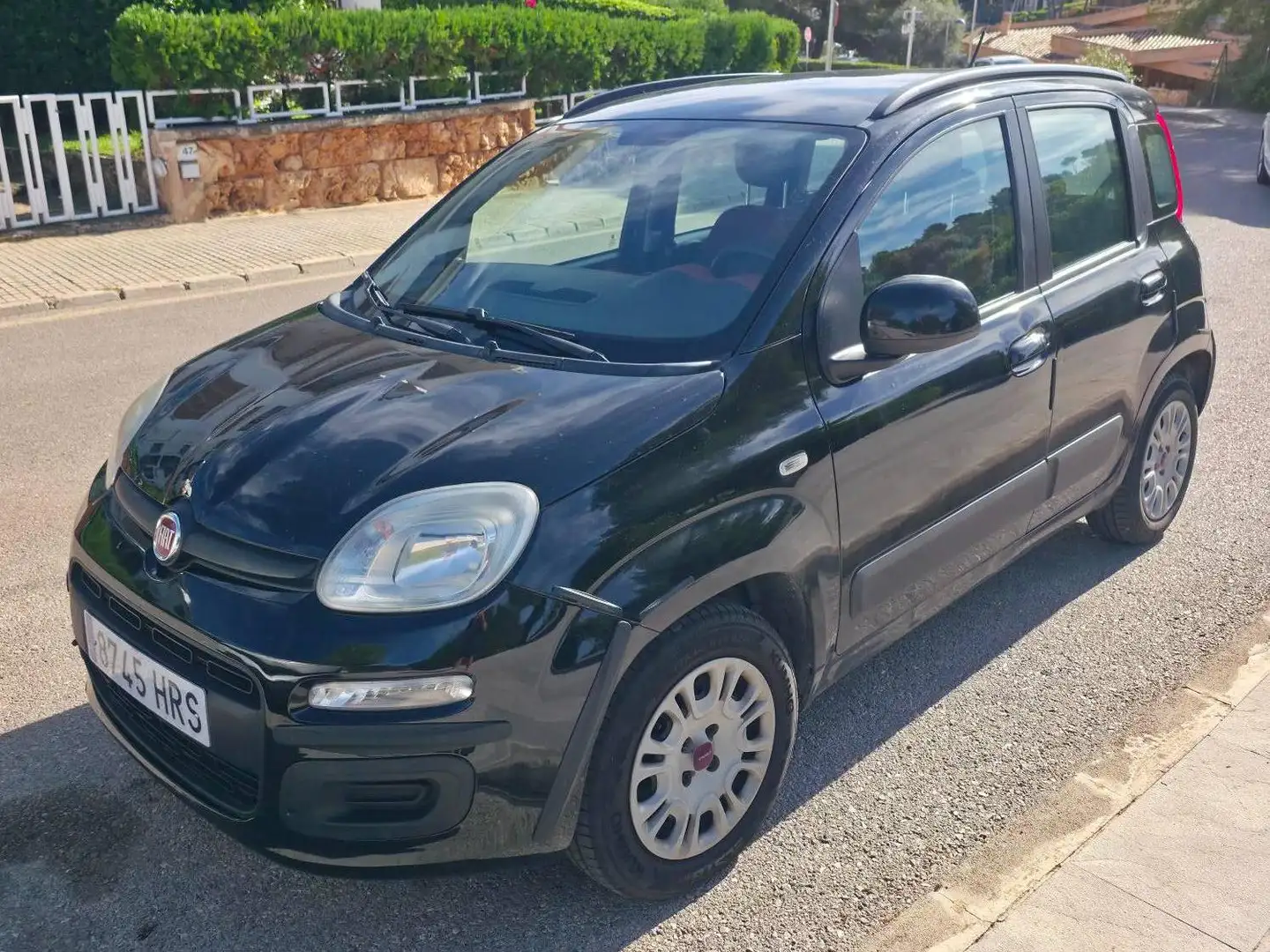Fiat Panda Panda 1.2 Lounge Lounge Negro - 1