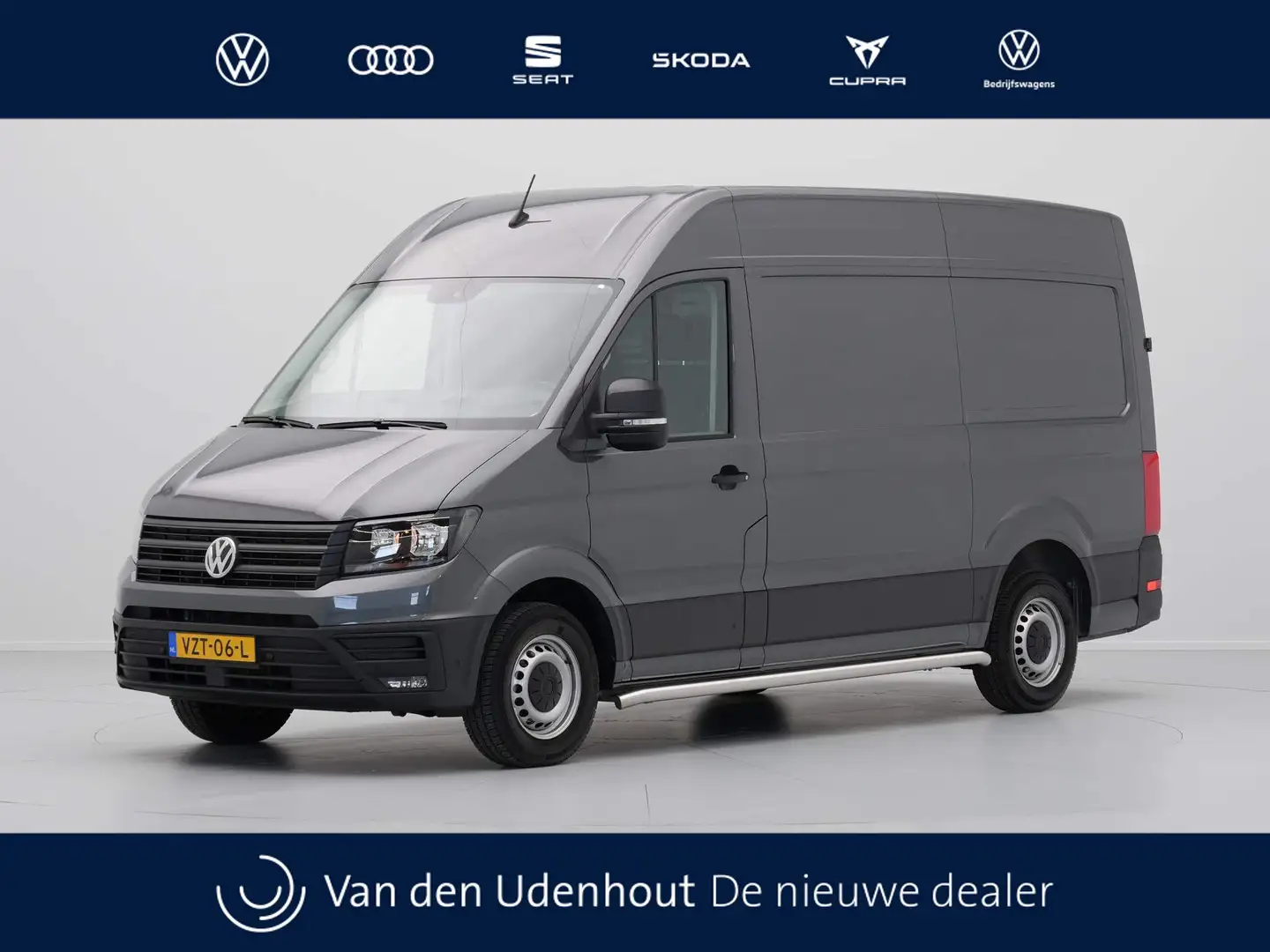Volkswagen Crafter 30 2.0 TDI L3H3 Navi via App Camera Trekhaak Voorr Grijs - 1