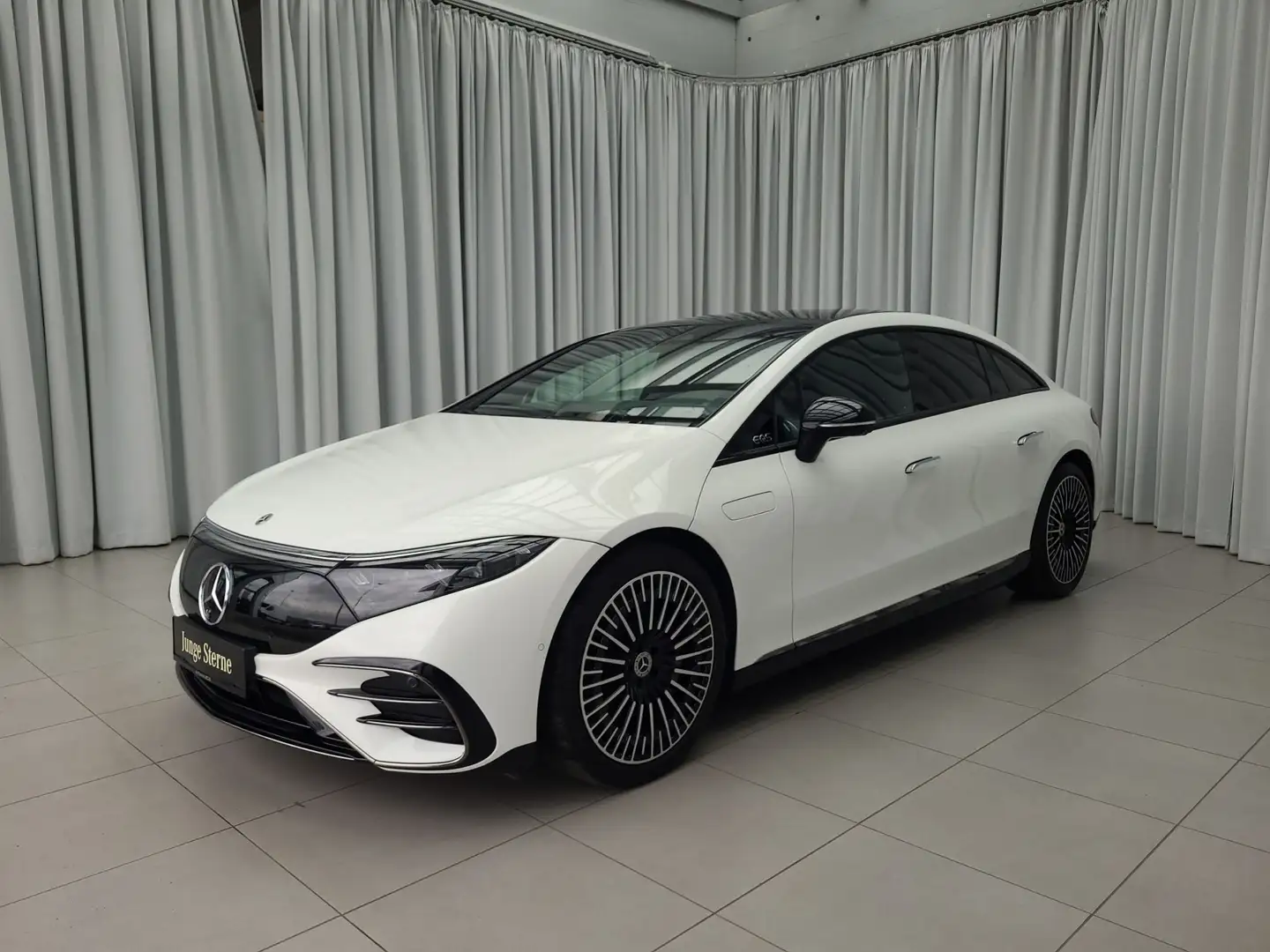 Mercedes-Benz EQS 580 4MATIC HUD SportS. Weiß - 2