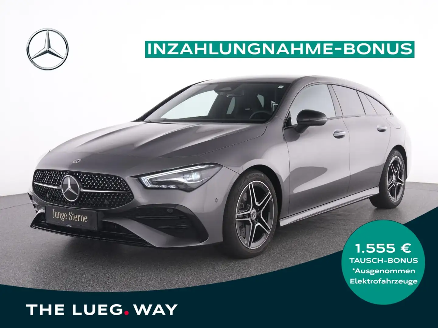 Mercedes-Benz CLA 200 SB AMG+MBUX+LED-HP+Night+KeylG+EHeck+RFK Grau - 1