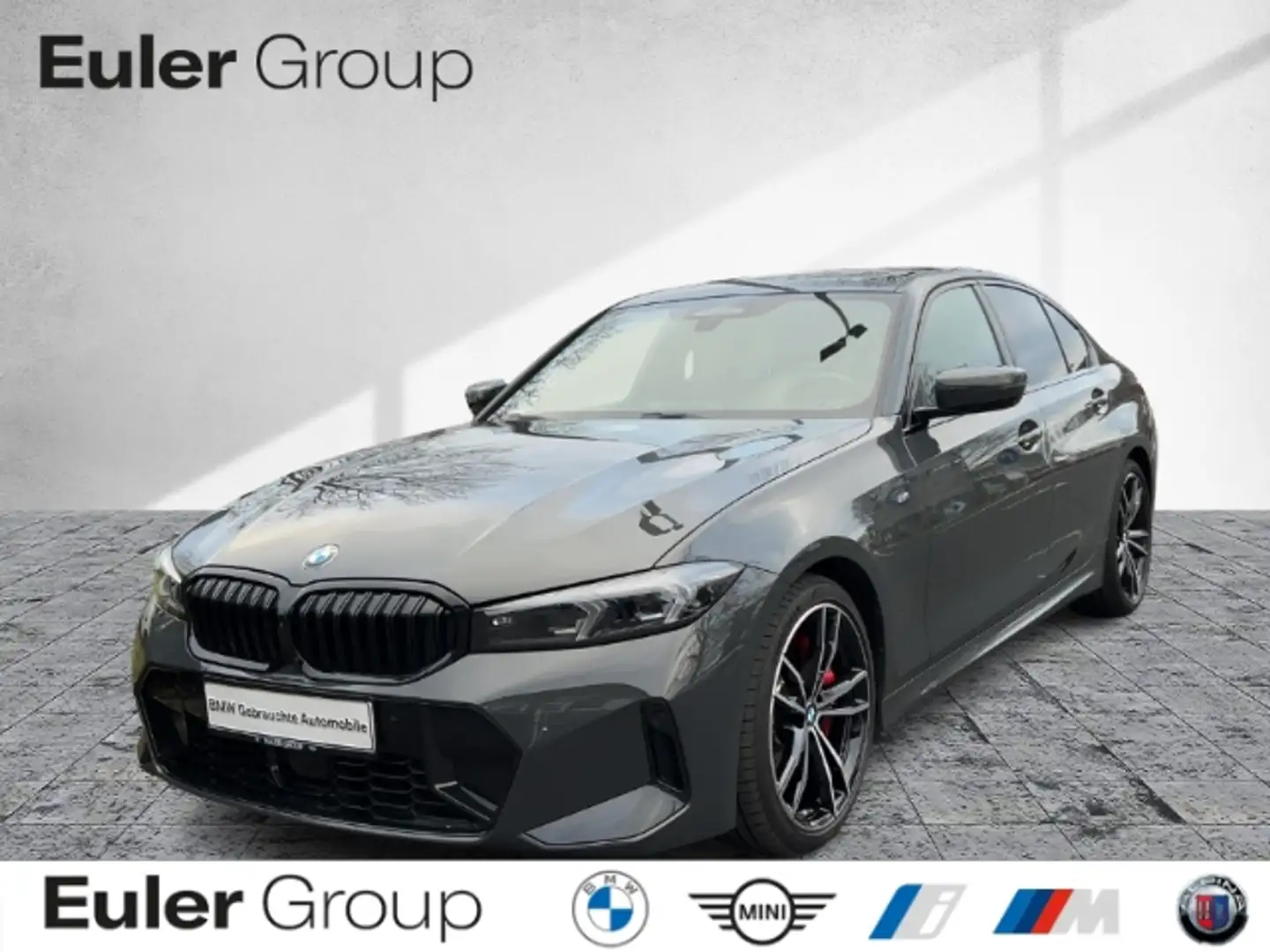 BMW 330 i Limo M-Sport Navi Leder Memory 360Kamera ACC Grau - 1