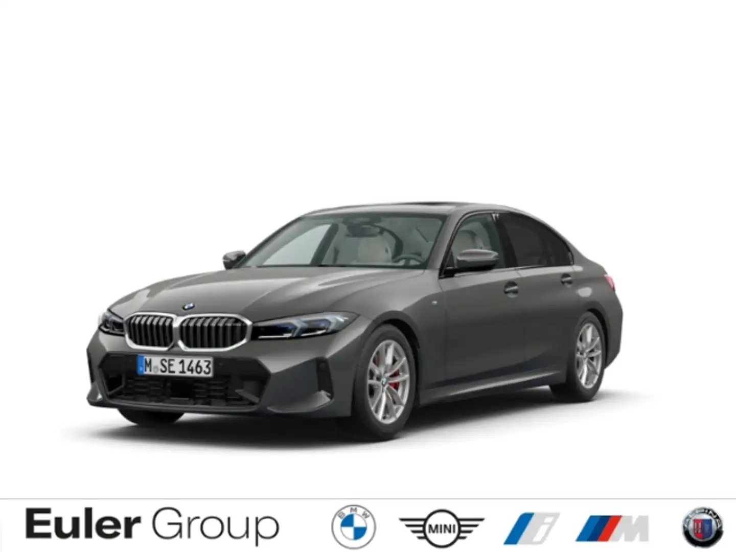 BMW 330 i Limousine Sportpaket AD Navi Leder Digitales Coc Grau - 1