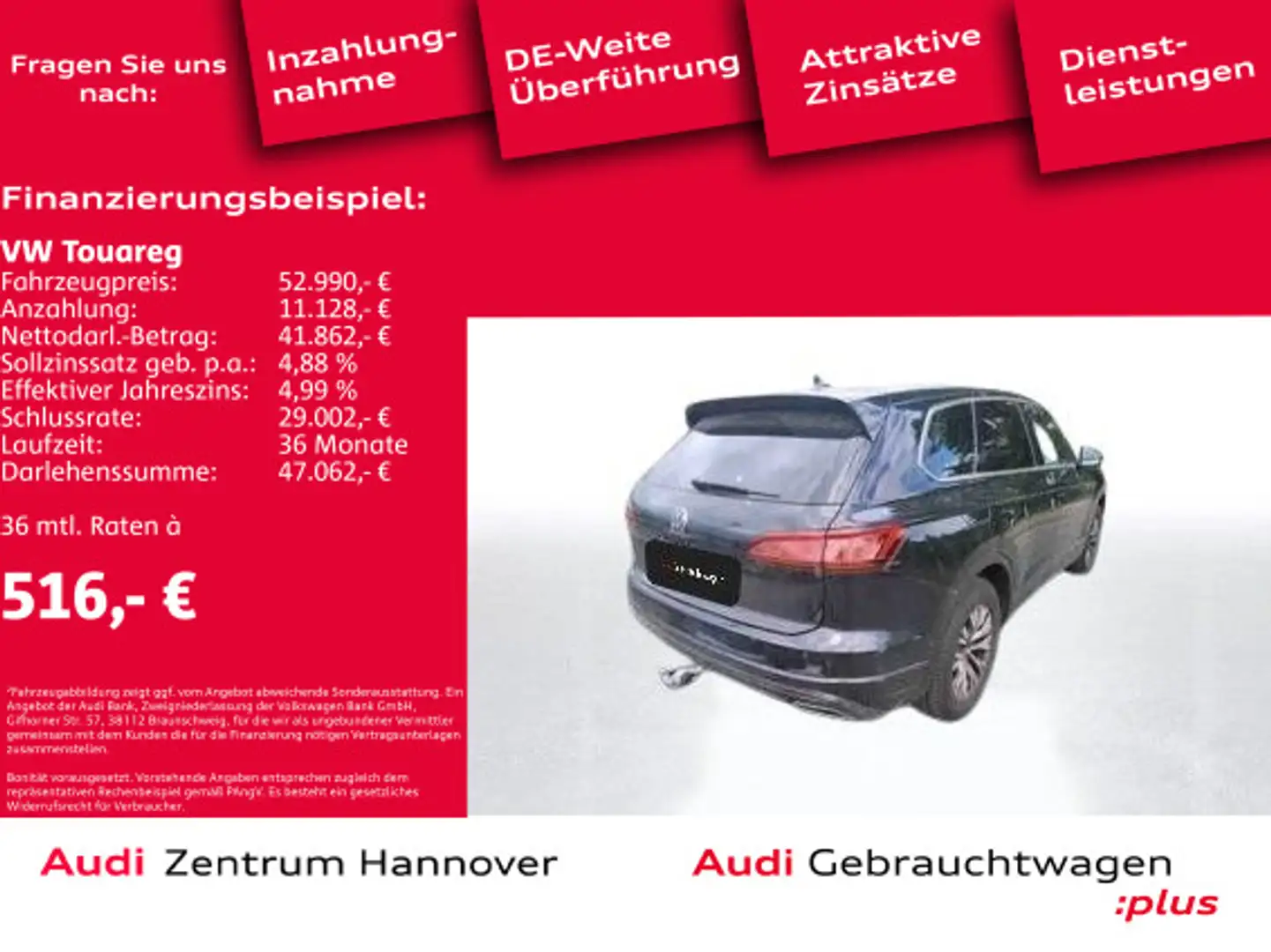Volkswagen Touareg 3.0 V6 TSI R-Line 4Motion OPF (EURO 6d) Schwarz - 2
