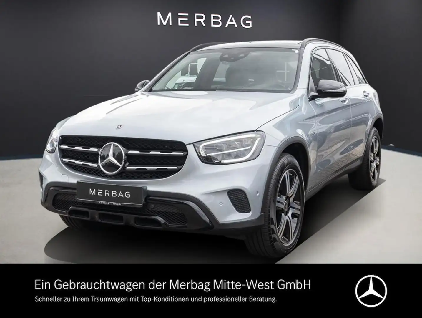 Mercedes-Benz GLC 300 de 4MATIC ACC LED Navi Pano SD SHZ Kam. Silber - 1