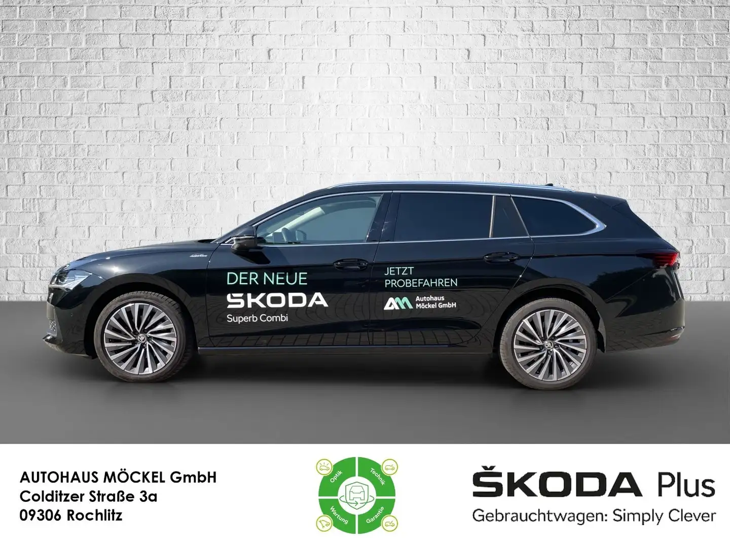 Skoda Superb Combi 2.0 TDI 110kW L&K Matrix/NAVI/AHK Schwarz - 2