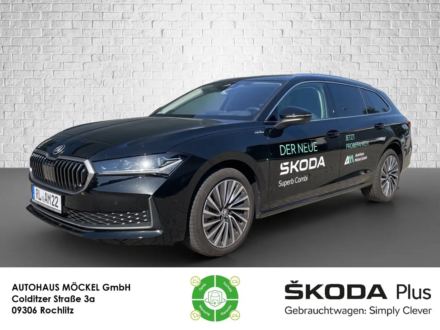 Skoda Superb Combi 2.0 TDI 110kW L&K Matrix/NAVI/AHK Schwarz - 1