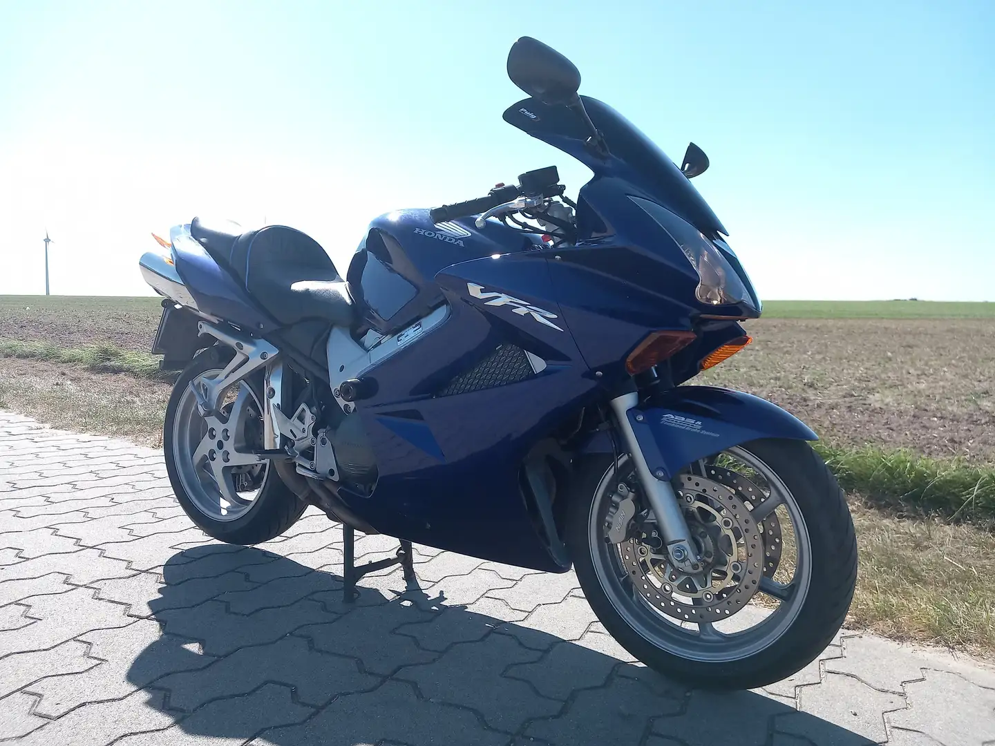 Honda VFR 800 VTEC Reifen Kettensatz Akku HU neu Bagster Puig Modrá - 1