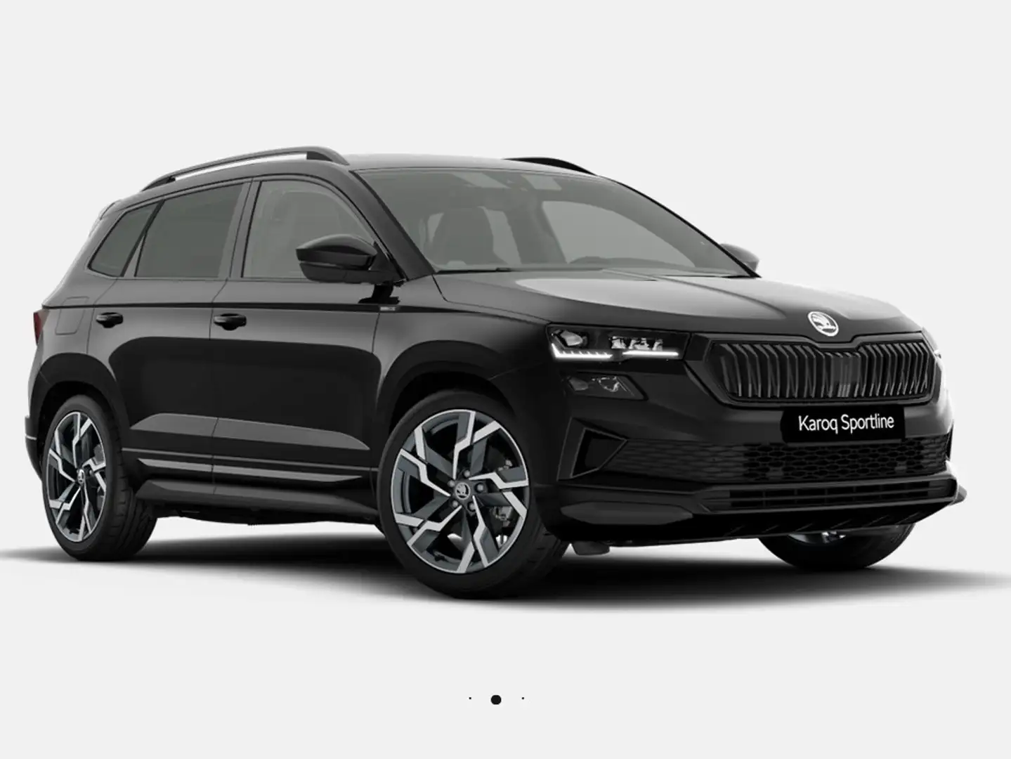 Skoda Karoq 1.5 TSI ACT Sportline 2xKLIMA ACC AHK AUT Чёрный - 2
