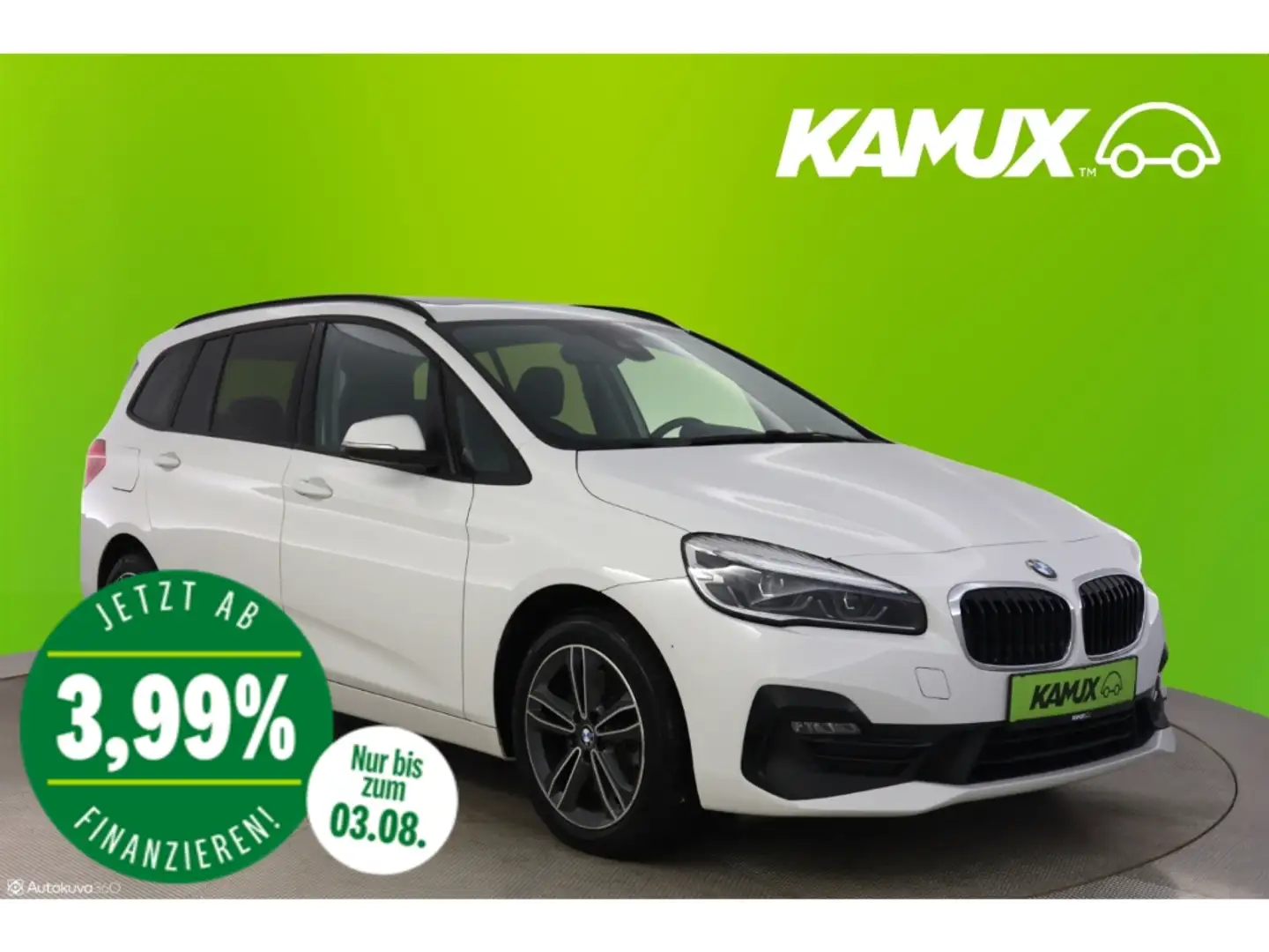 BMW 220 Gran Tourer xDrive Step.Sport Line+LED+NAVI Blanc - 1