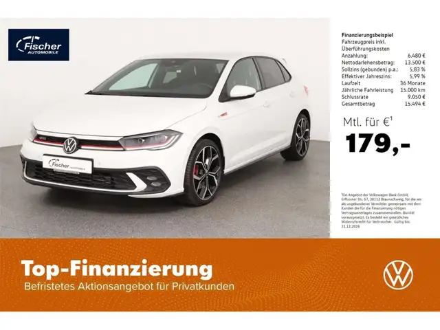 Volkswagen Polo GTI 2.0 TSI DSG Matrix/NAV/18''/PDC/Klima/SH