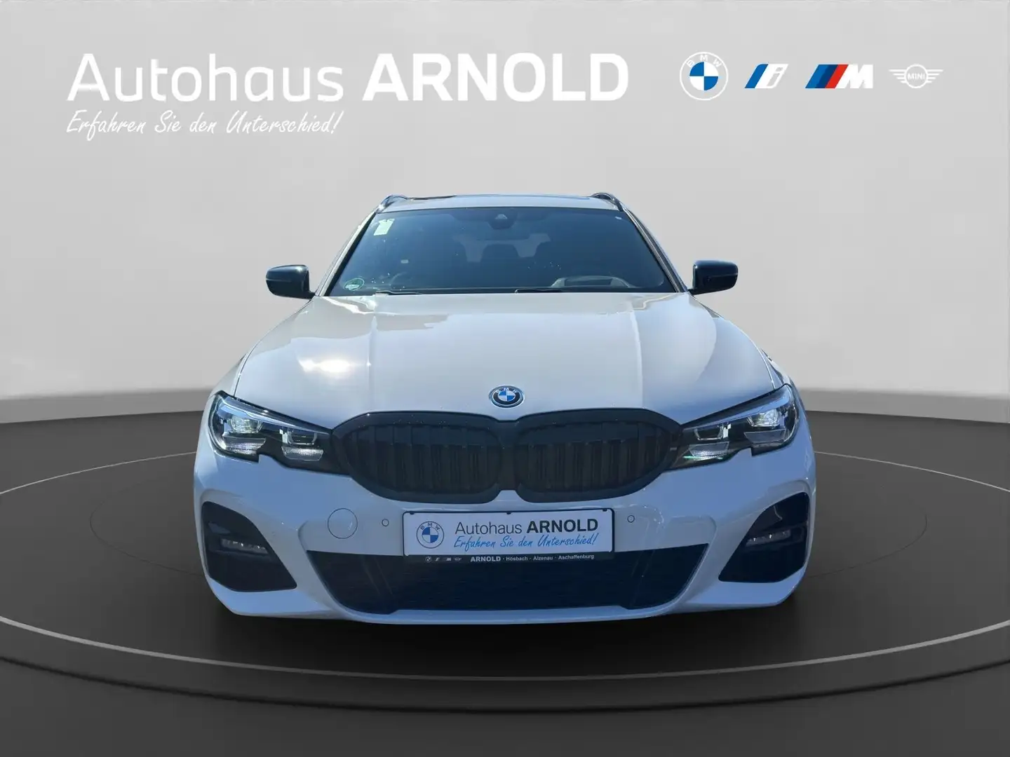 BMW 330 e Touring M Sport *Batteriegarantie* Head-Up Pano Weiß - 2