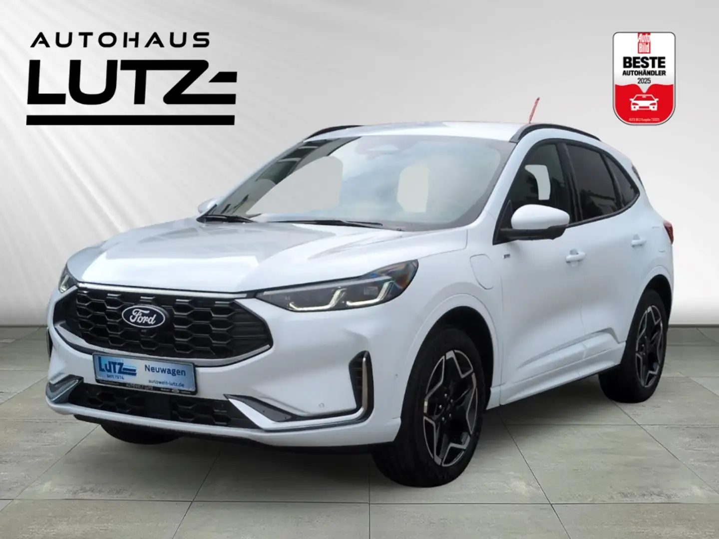 Ford Kuga ST-Line X PHEV Facelift TAGESZULASSUNG -25% *Sofor Weiß - 1