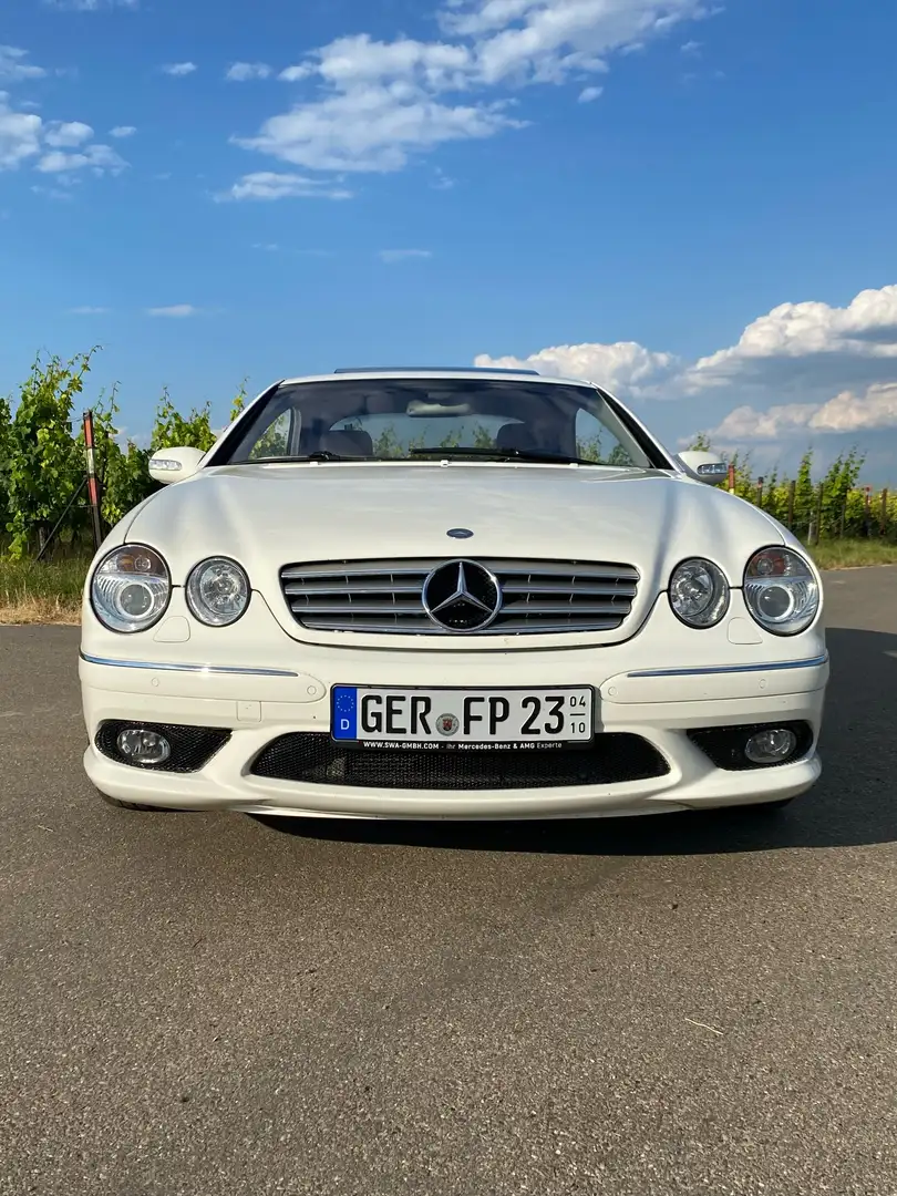 Mercedes-Benz CL 55 AMG Automatik Weiß - 2