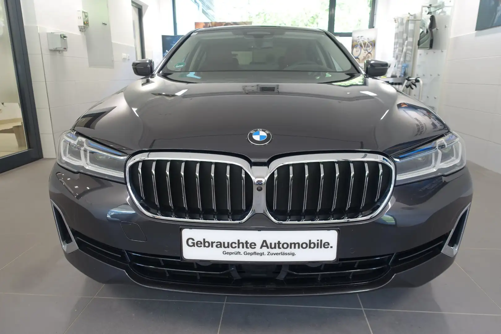 BMW 520 520d xDrive Luxury Line Grigio - 2