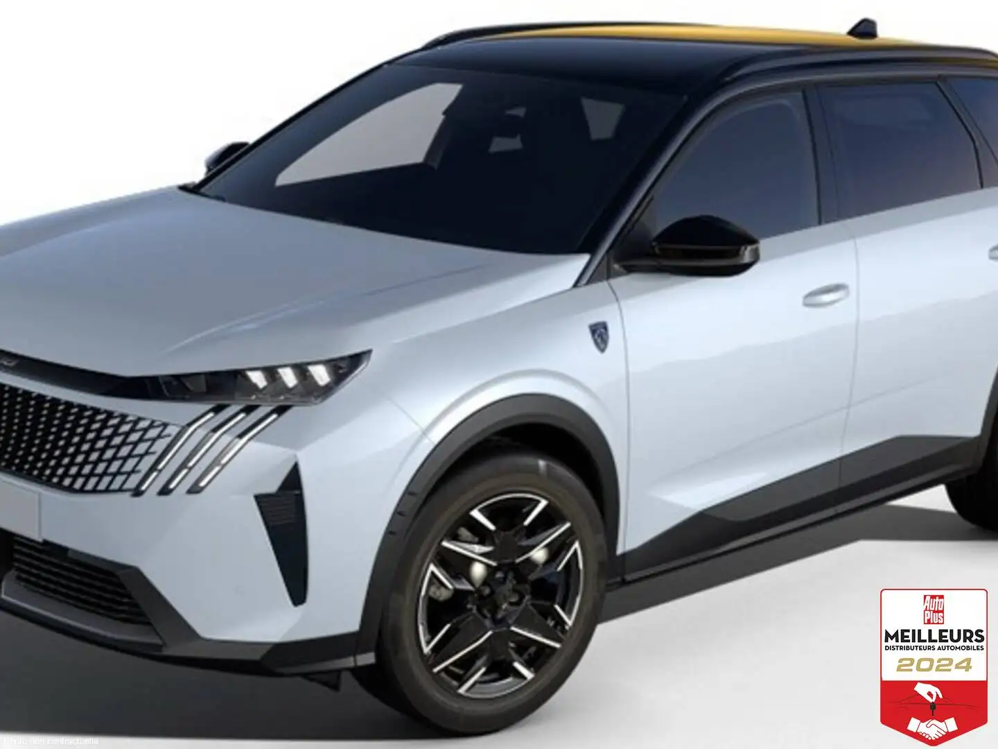 Peugeot 5008 HYBRID 136 E-DCS6 GT + TOIT PANO Noir - 1