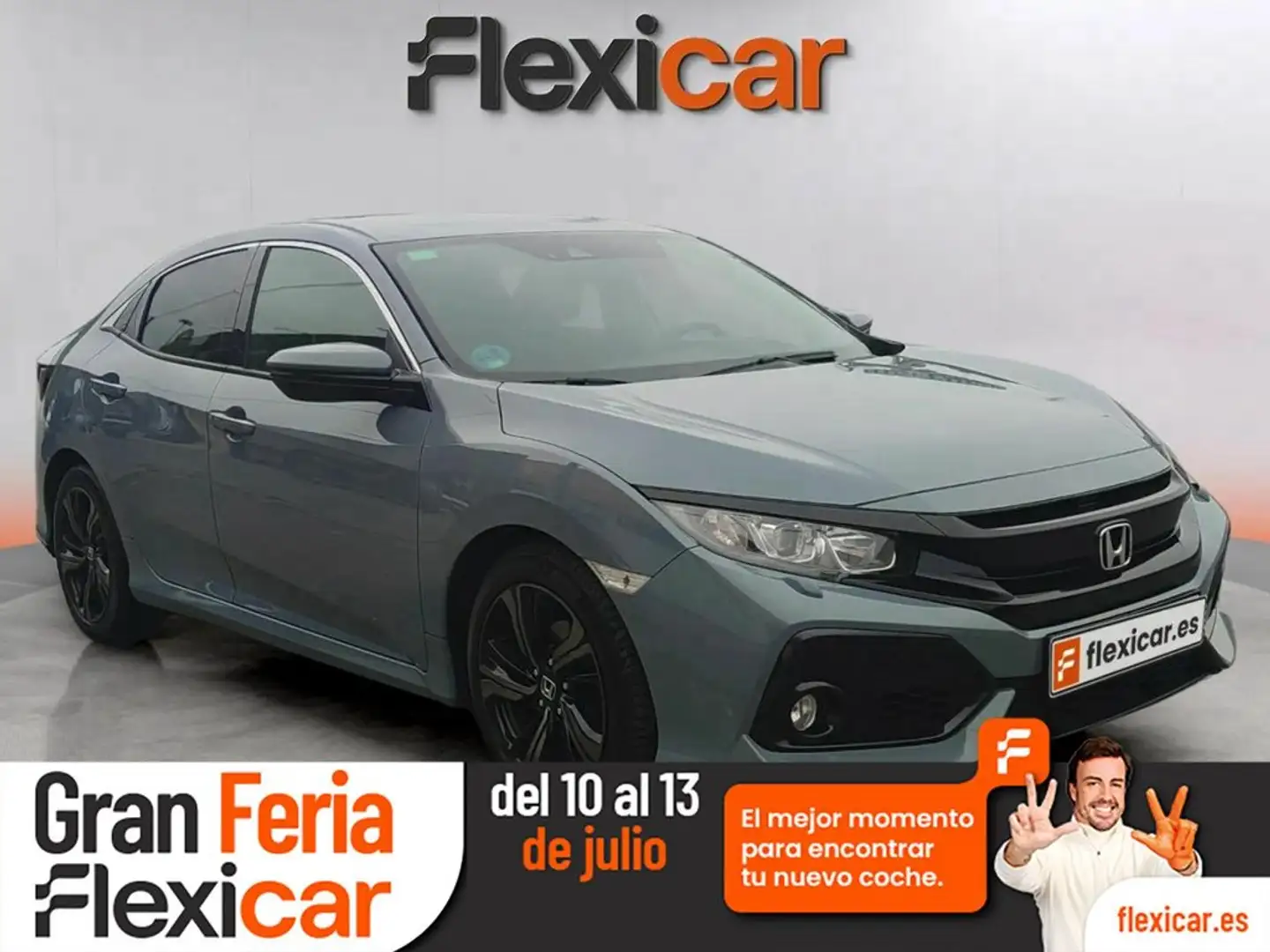 Honda Civic 1.0 I-VTEC TURBO ELEGANCE NAV Gris - 1