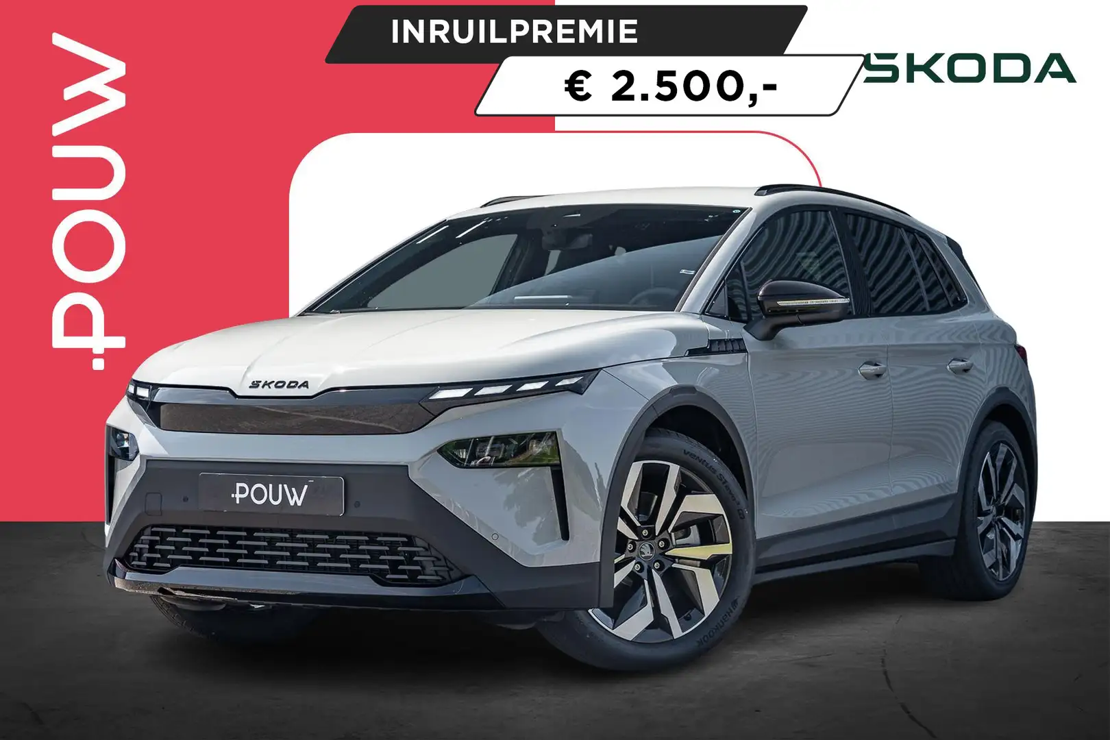 Skoda Elroq 85 286pk Sportline Edition | LMV 20'' | Trekhaak U Grijs - 1