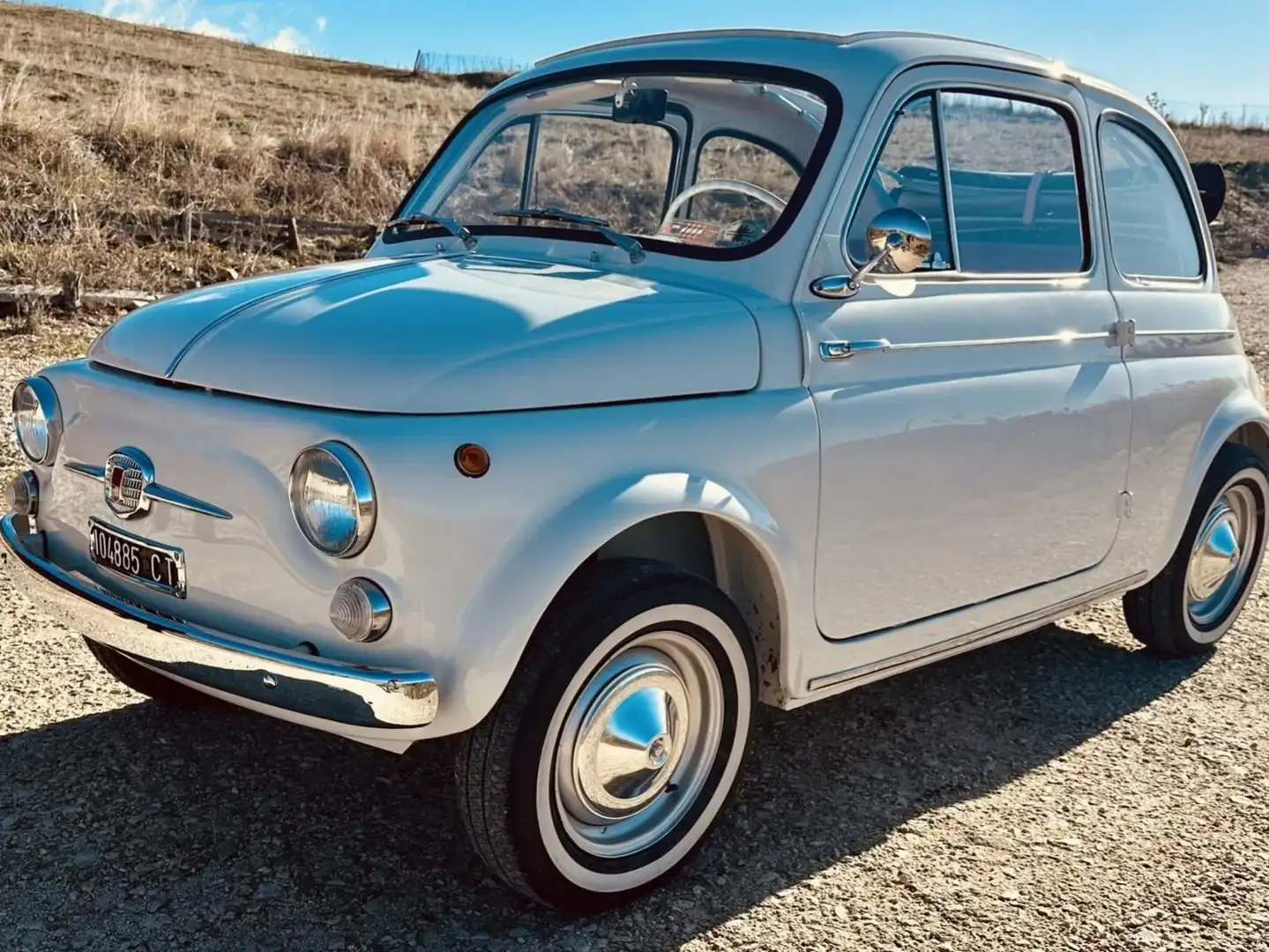 Fiat 500 D Trasformabile Blanc - 2