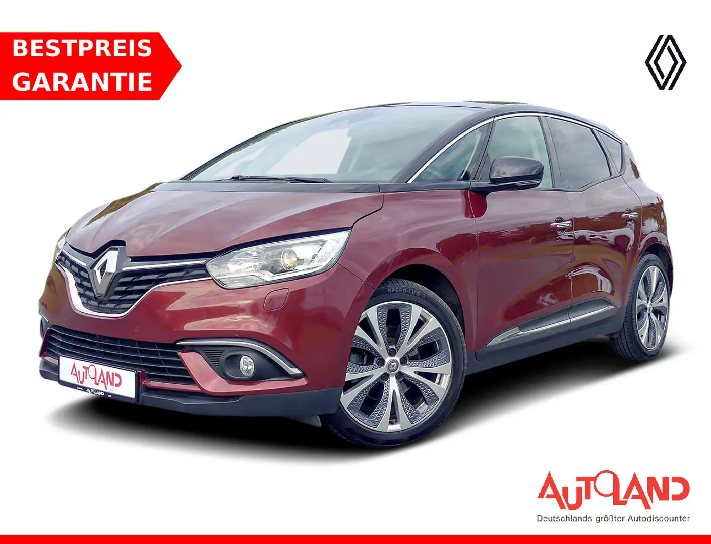 Renault Scenic 1.2 TCE Life AHK Massagesitze Tempomat Rot - 1