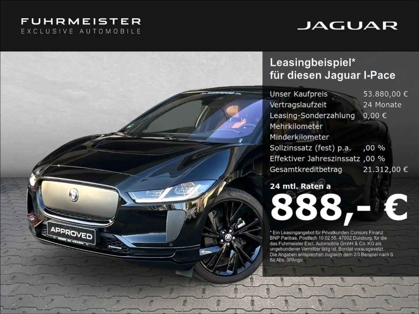 Jaguar I-Pace EV400 AWD R-DYNAMIC HSE Winterpaket Nero - 1