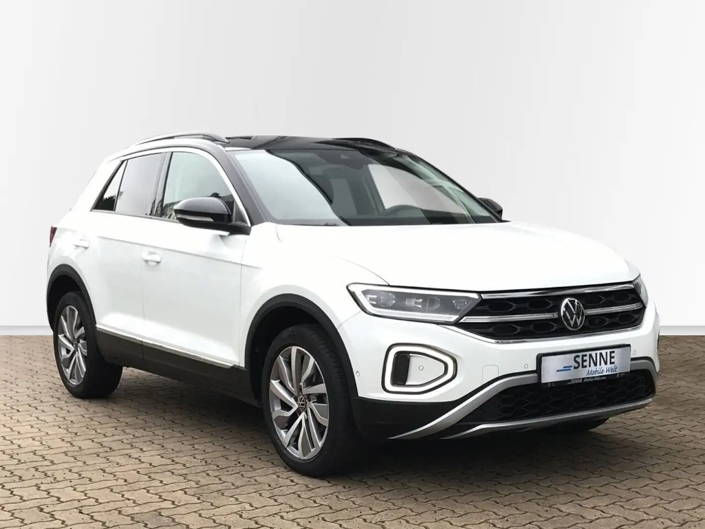 Volkswagen T-Roc T-Roc 1.5 TSI DSG Style, Matrix, Standh. Pano, A Weiß - 2