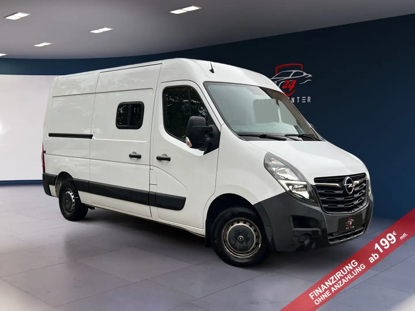 Opel Movano B Kasten/ L2H2 3,3t/ Automatik/ Navi Weiß - 1