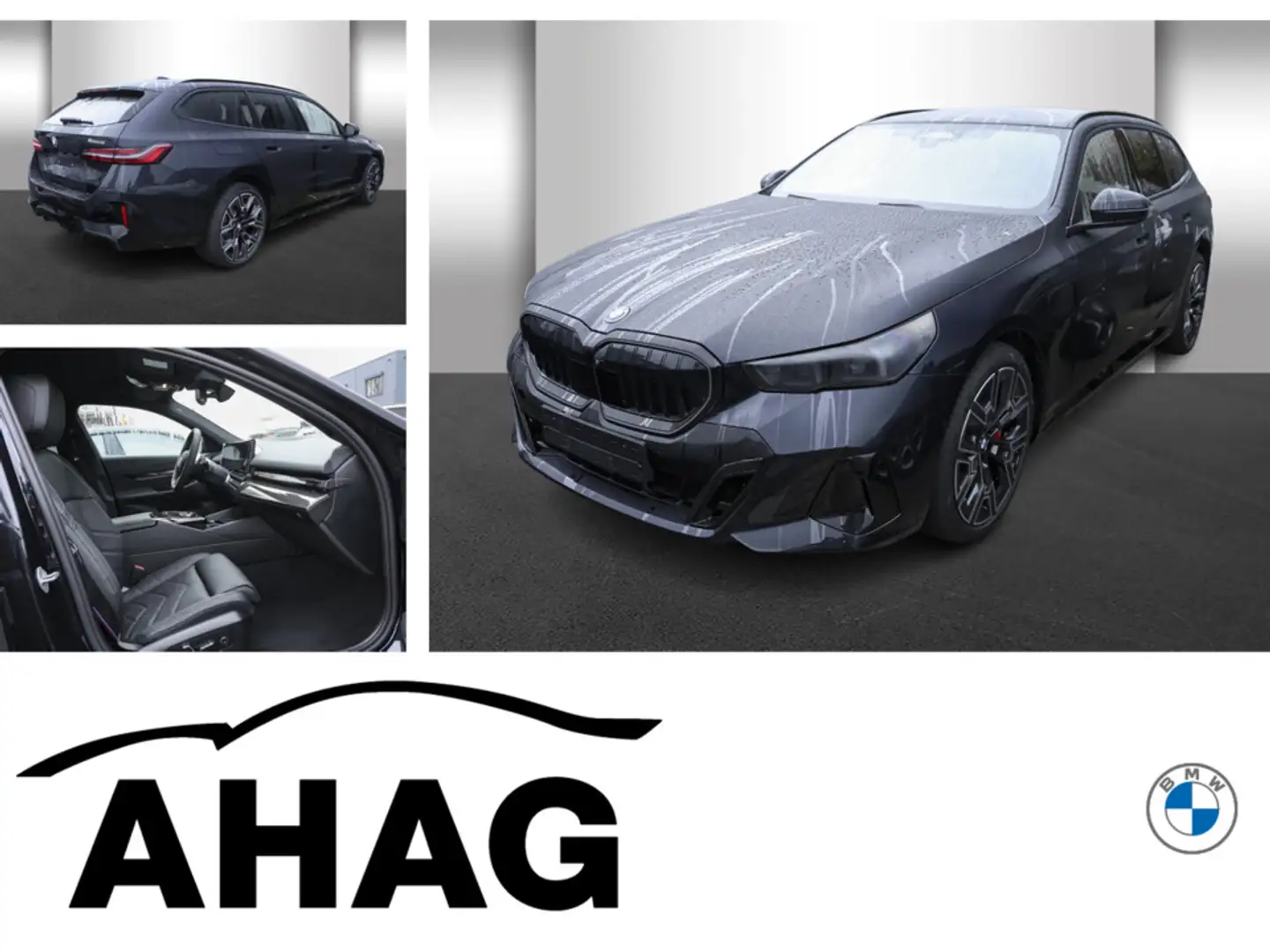 BMW 550 e xDrive Touring M Sportpaket Panorama AHK Noir - 1