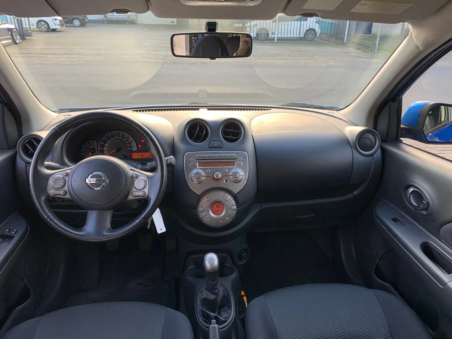 Nissan Micra 1.2 Acenta|Cruise|Climate|2e Eig|NAP|El.Ramen Blauw - 2