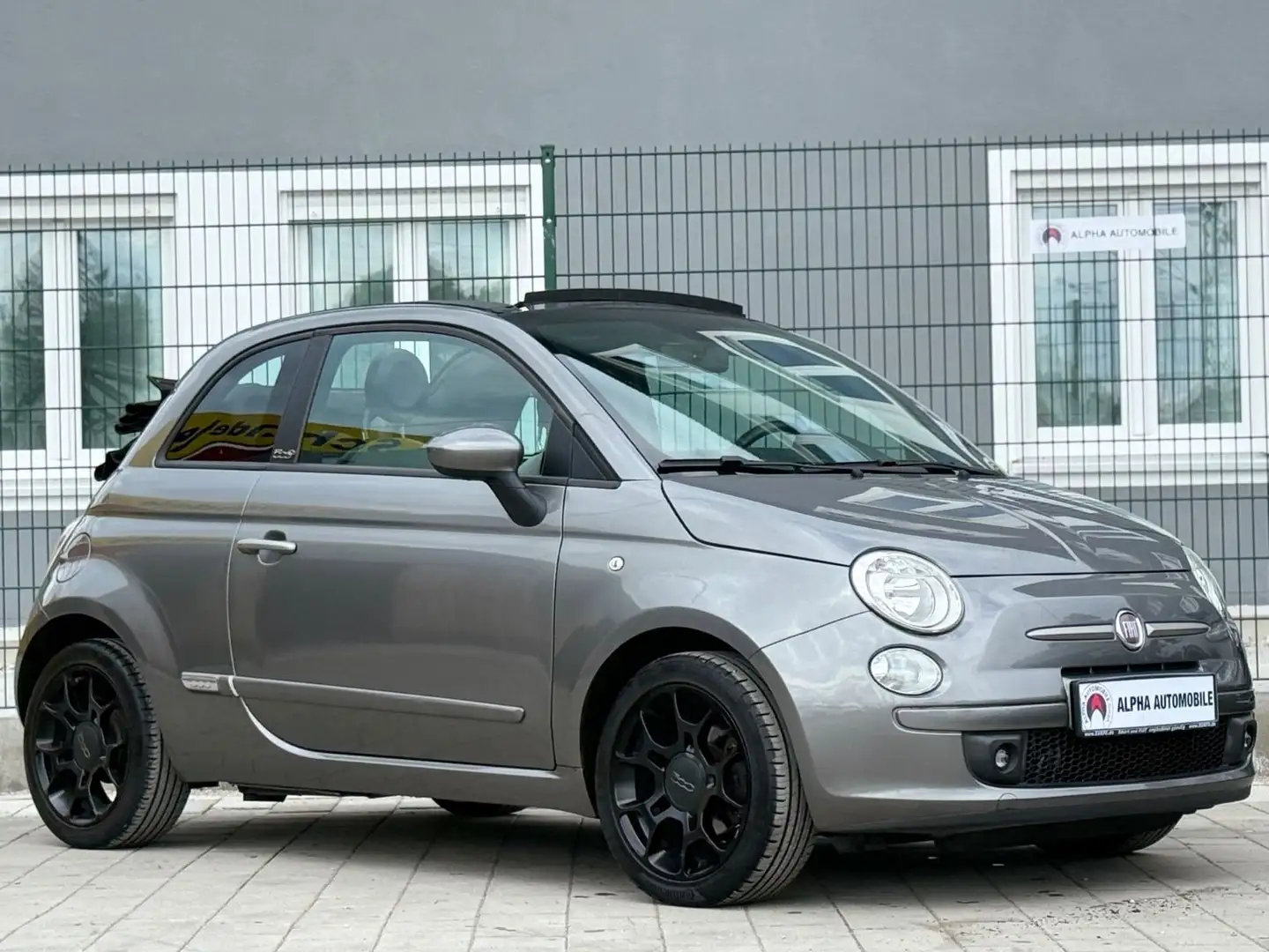 Fiat 500 TwinAir Plus/KLIMA/NAVI/ Grijs - 2