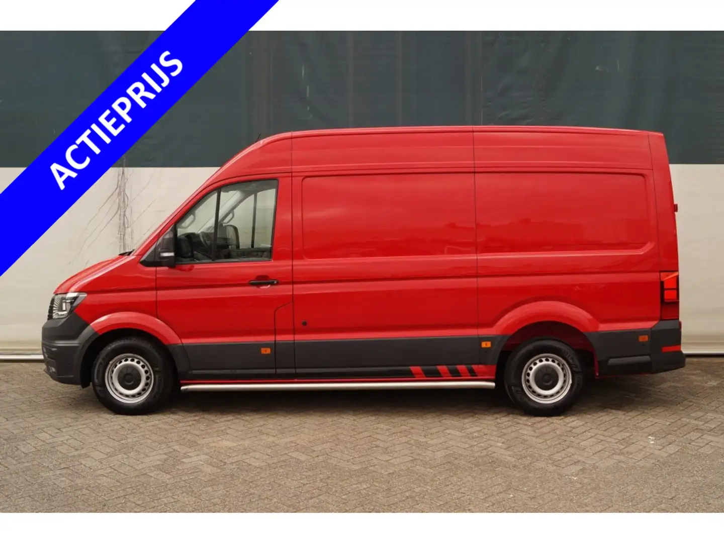 Volkswagen Crafter 35 2.0 TDI 177pk DSG L3-H3 Edition -Full options- Rood - 1