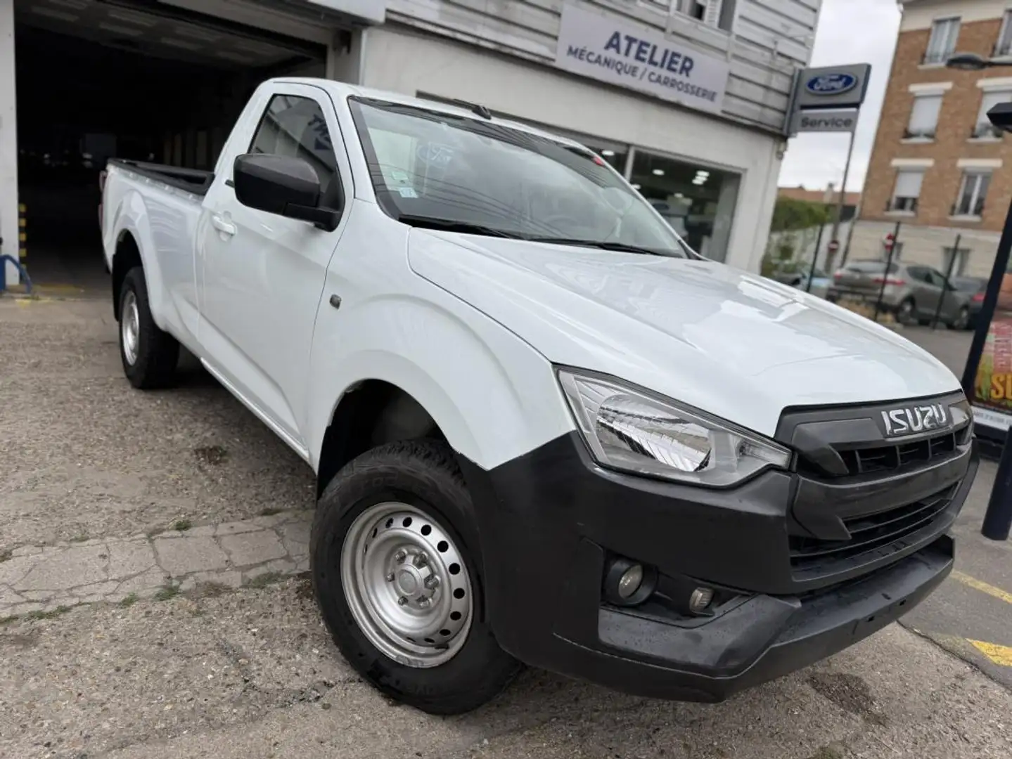 Isuzu D-Max 1.9 TD 163 SIMPLE CABINE 4X4 Blanc - 2