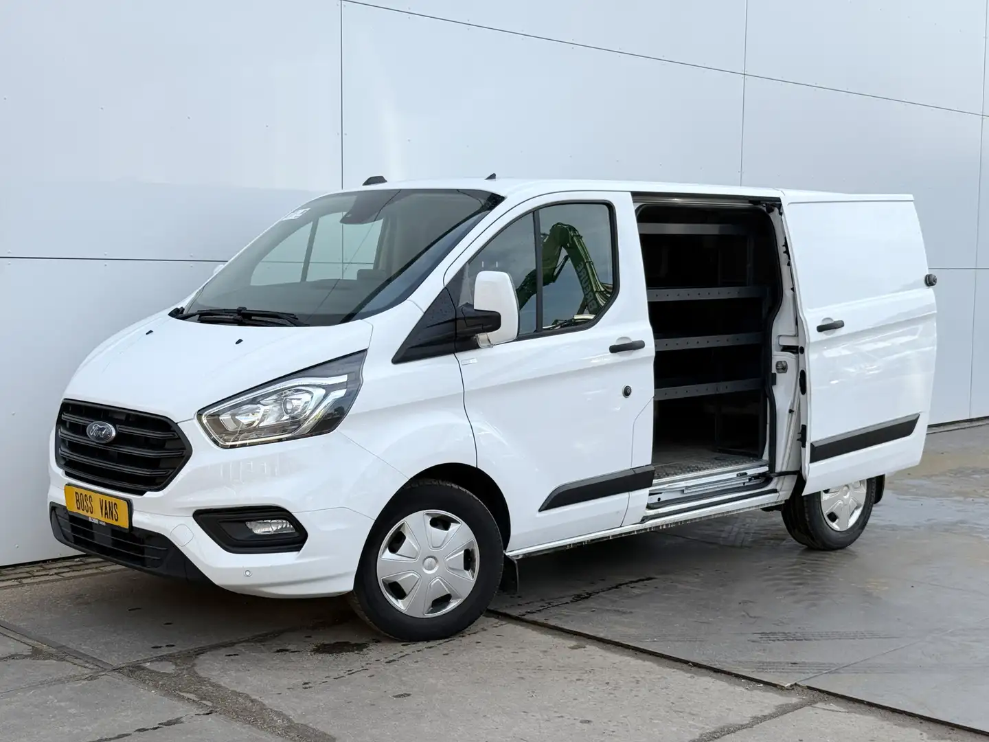 Ford Transit Custom 2.0 TDCI 130PK Automaat L1H1 Dubbele Schuifdeuren Wit - 2