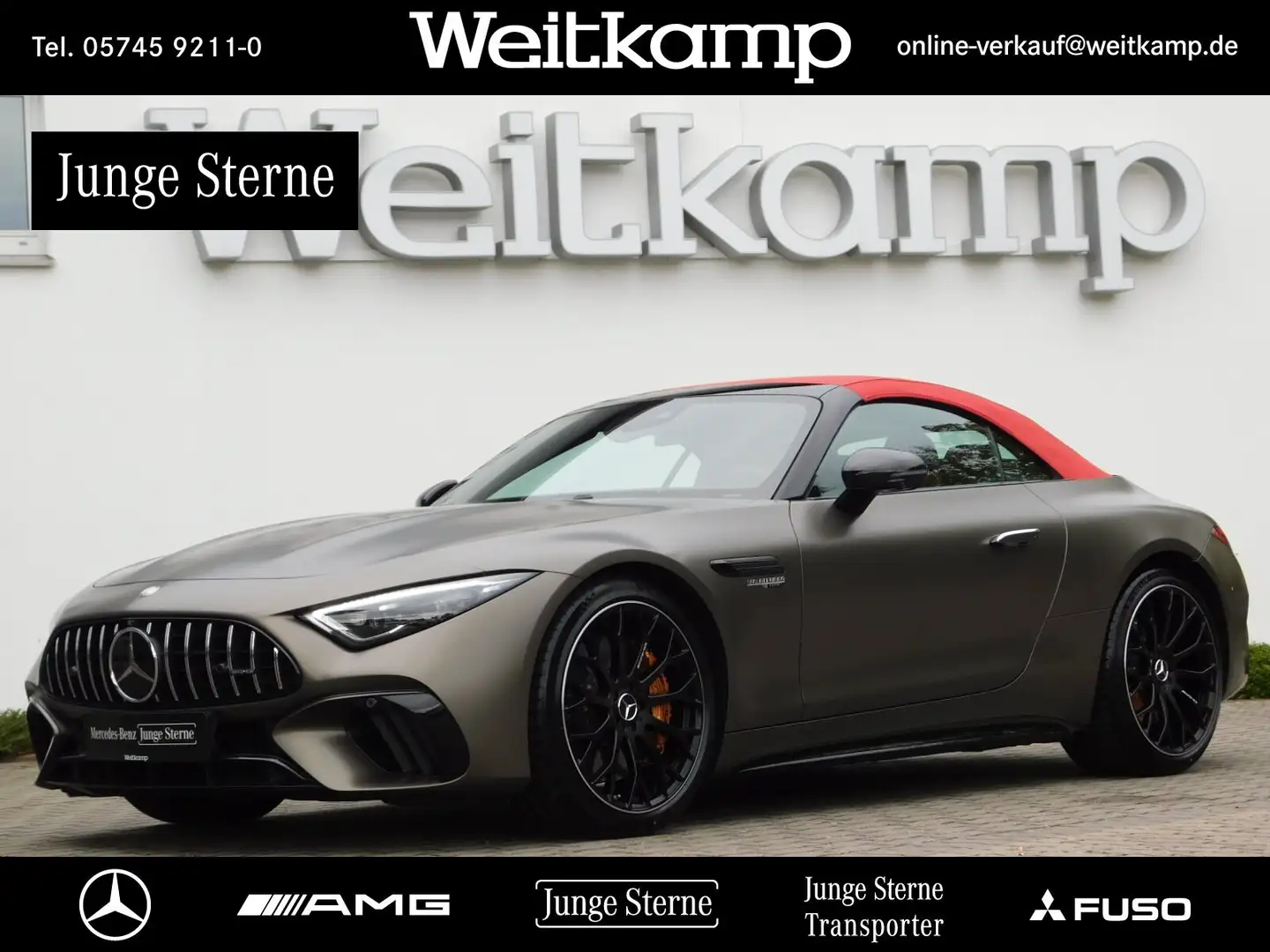 Mercedes-Benz SL 63 AMG AMG SL 63 4MATIC+ Keramik+Perf.Sitze+Distronic BC Gris - 1