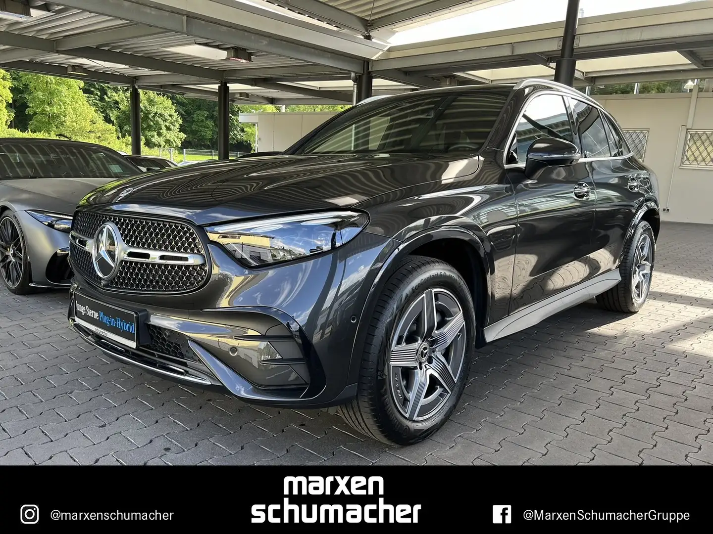Mercedes-Benz GLC 300 GLC 300 de 4M AMG PremiumPlus Burm3D+Pano+Memory Grigio - 1