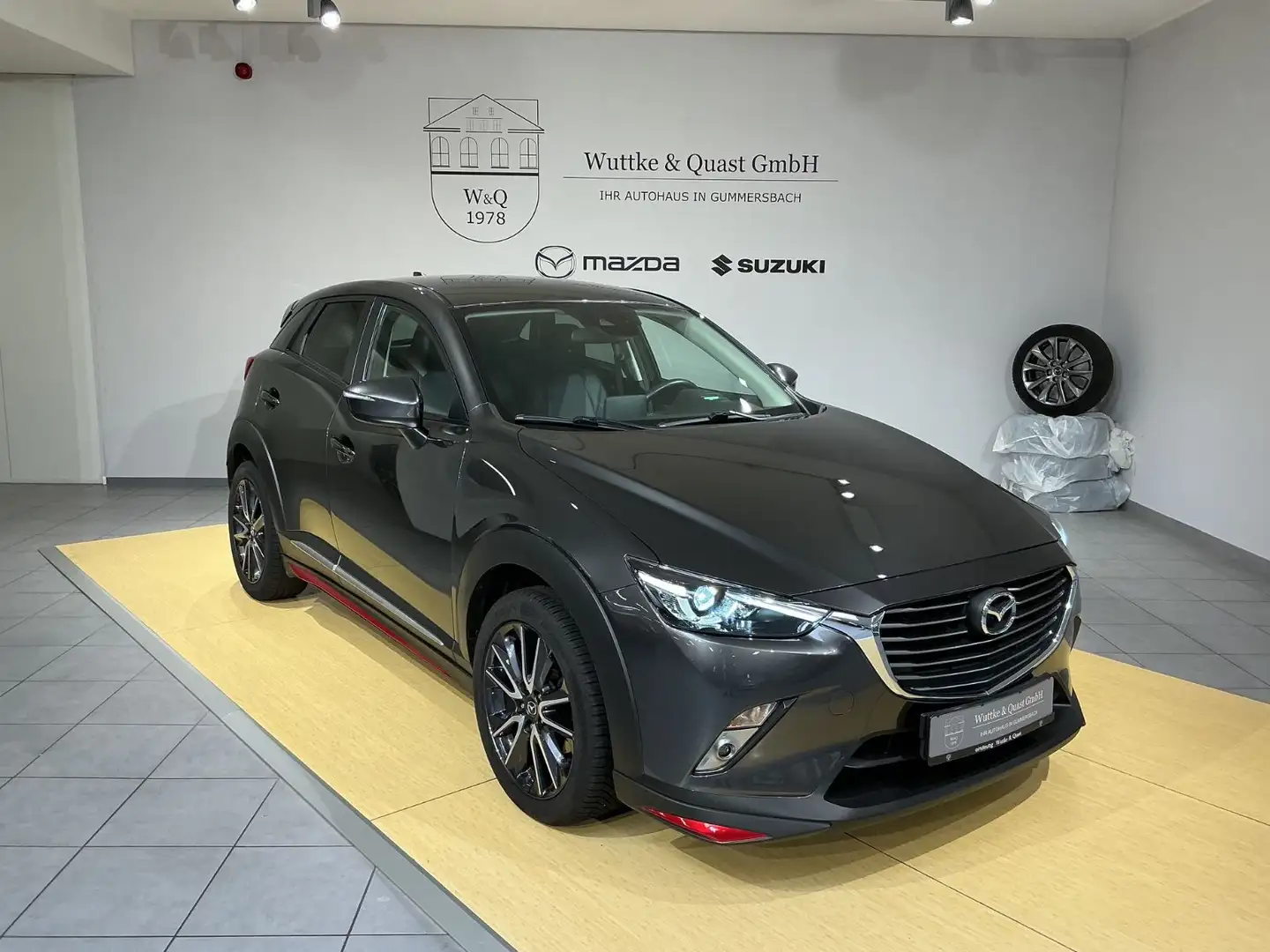 Mazda CX-3 Sports-Line AWD *LED*Kamera*Navi*Head-Up* Grijs - 1