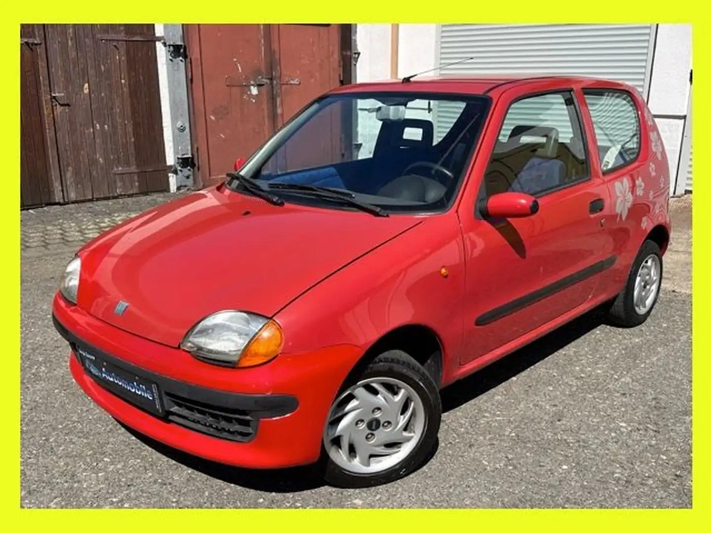 Fiat Seicento 1.1 Team Klima ZV Alus 54 Ps Tüv 6-2027 Rot - 1
